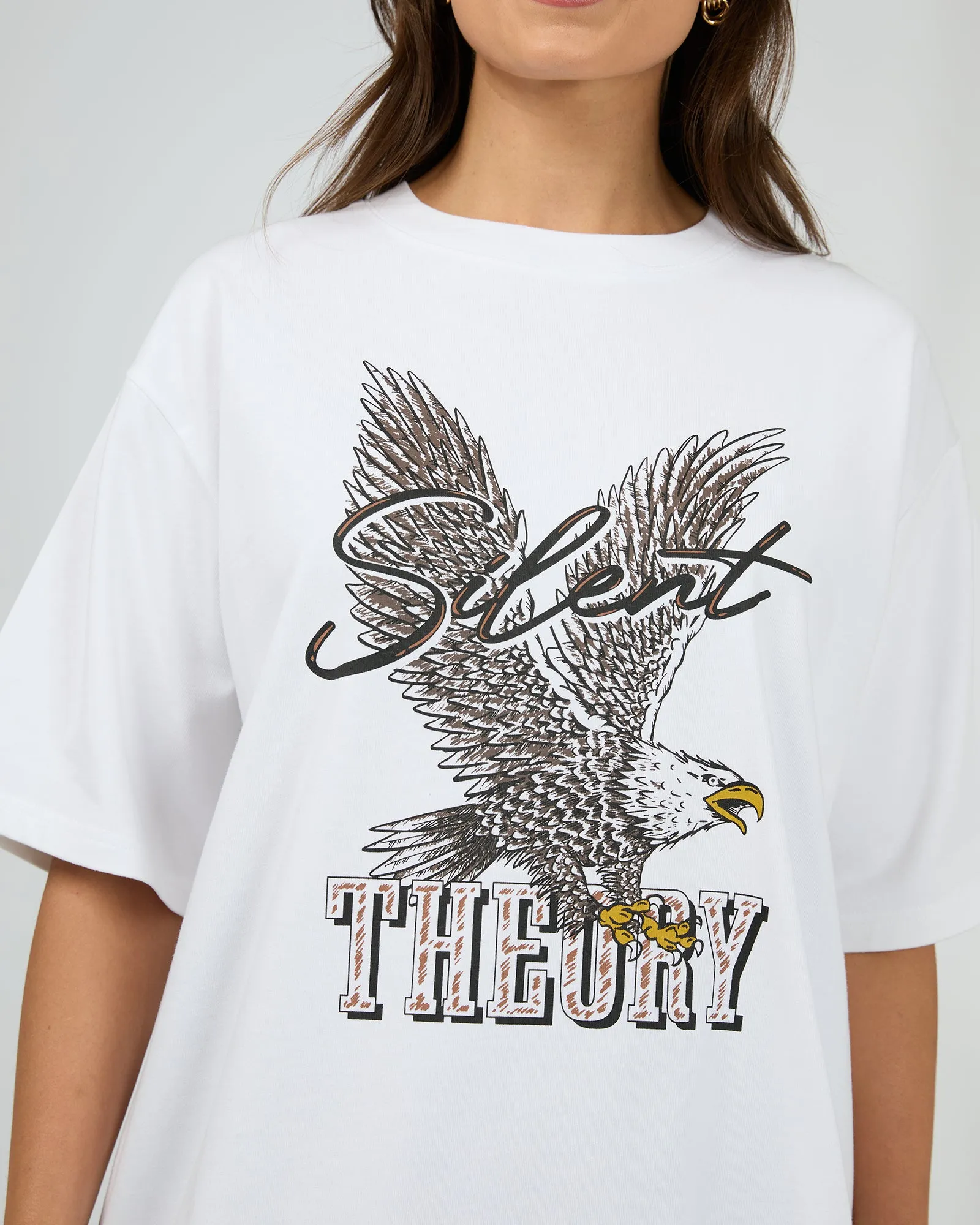 Emblem Tee White