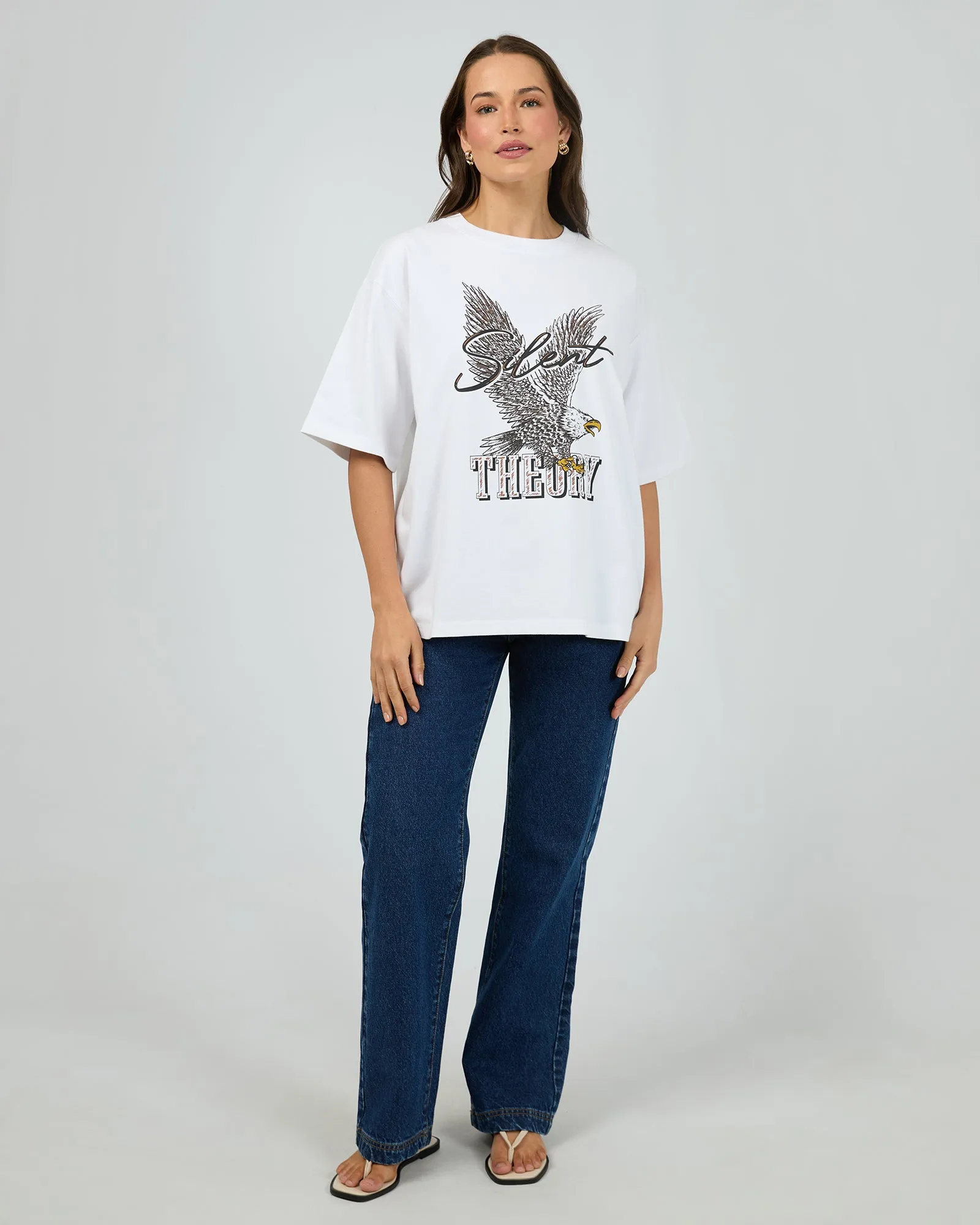 Emblem Tee White