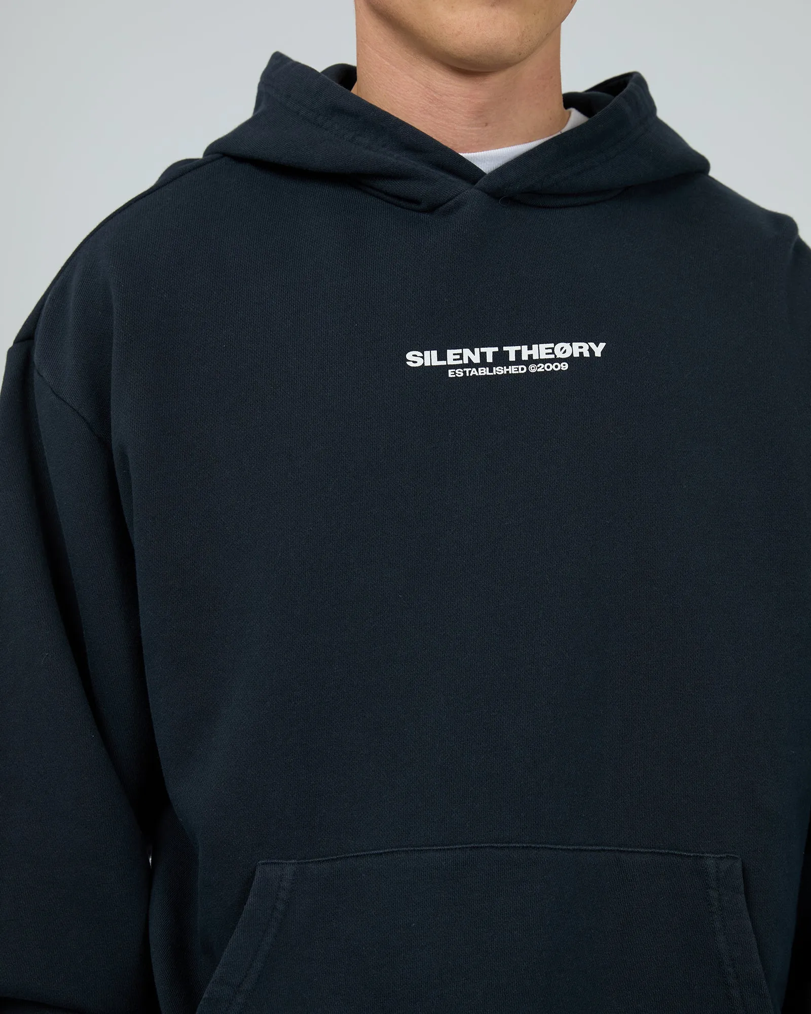 Essential Theory Hoodie Navy