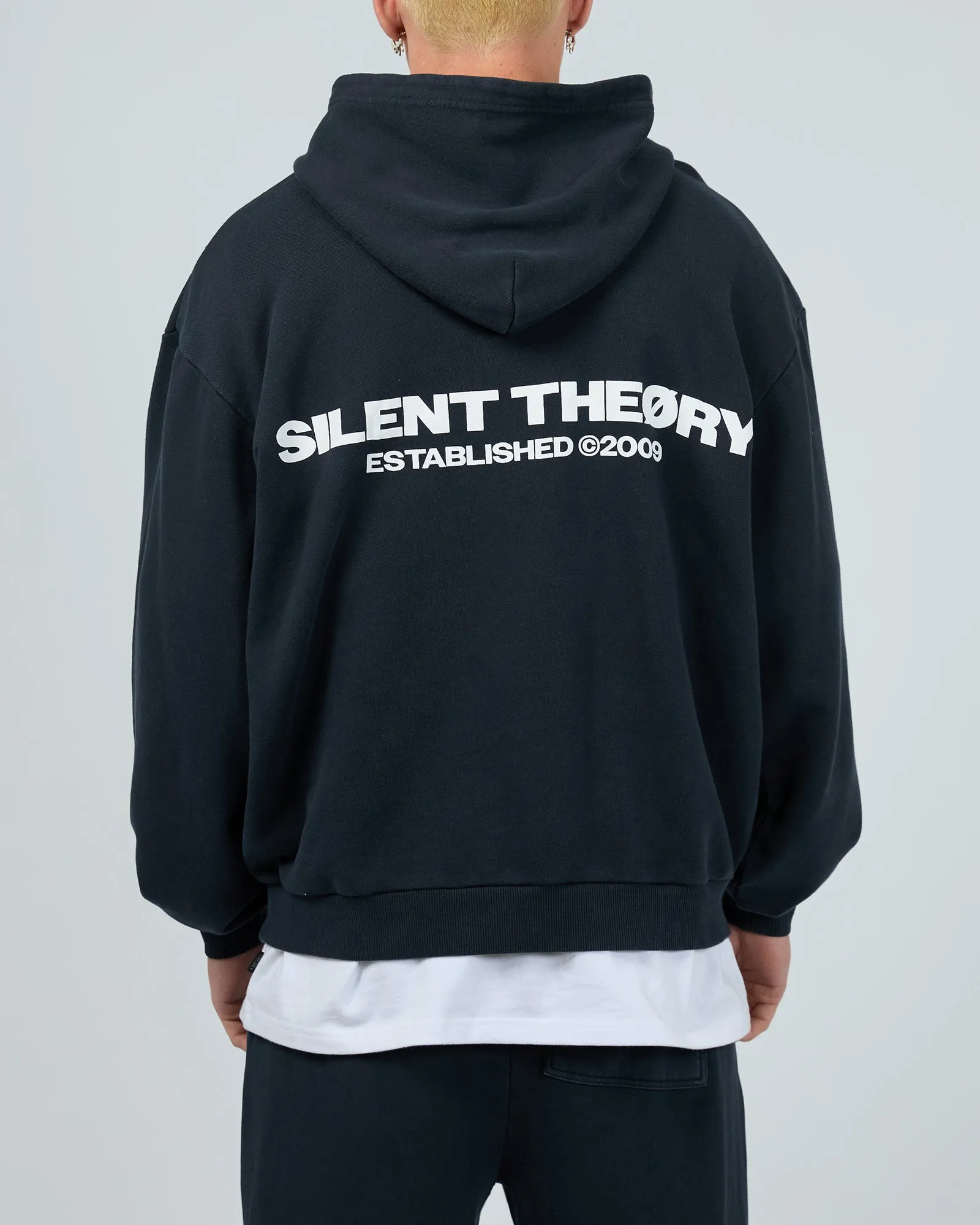 Essential Theory Hoodie Navy