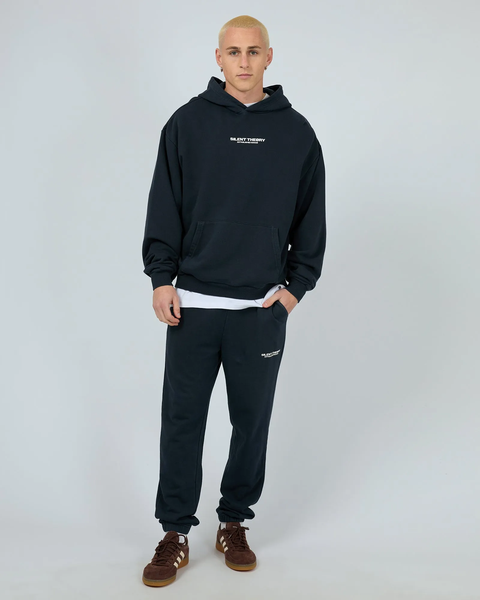 Essential Theory Hoodie Navy