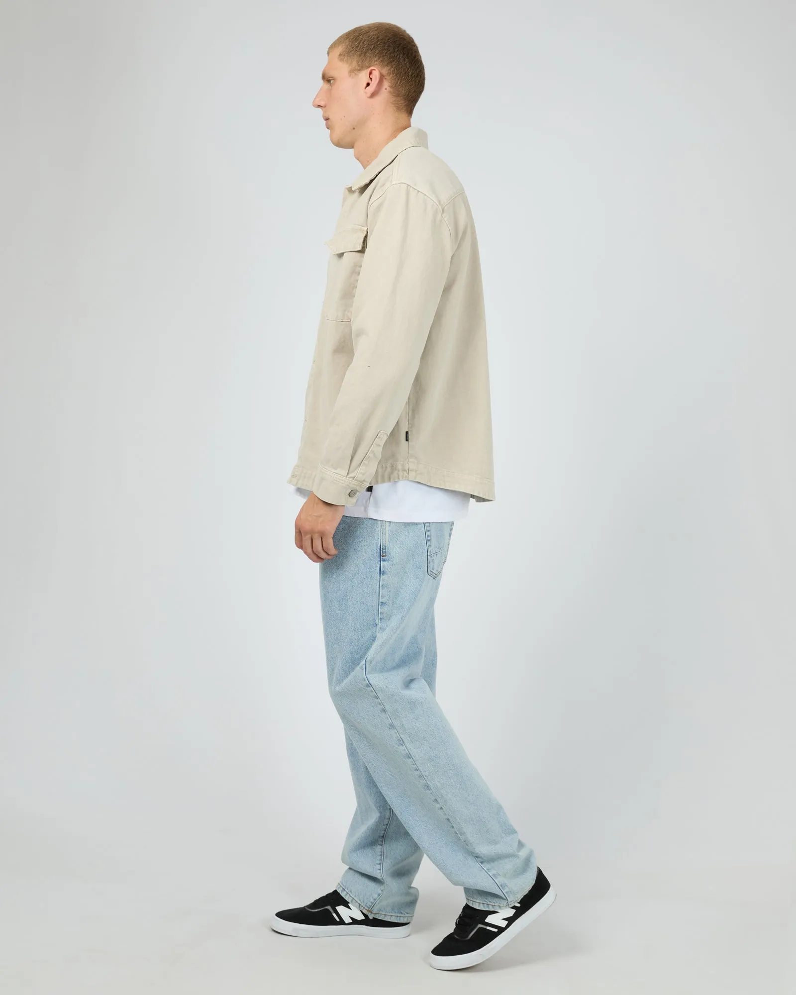 Fade Overshirt Grey
