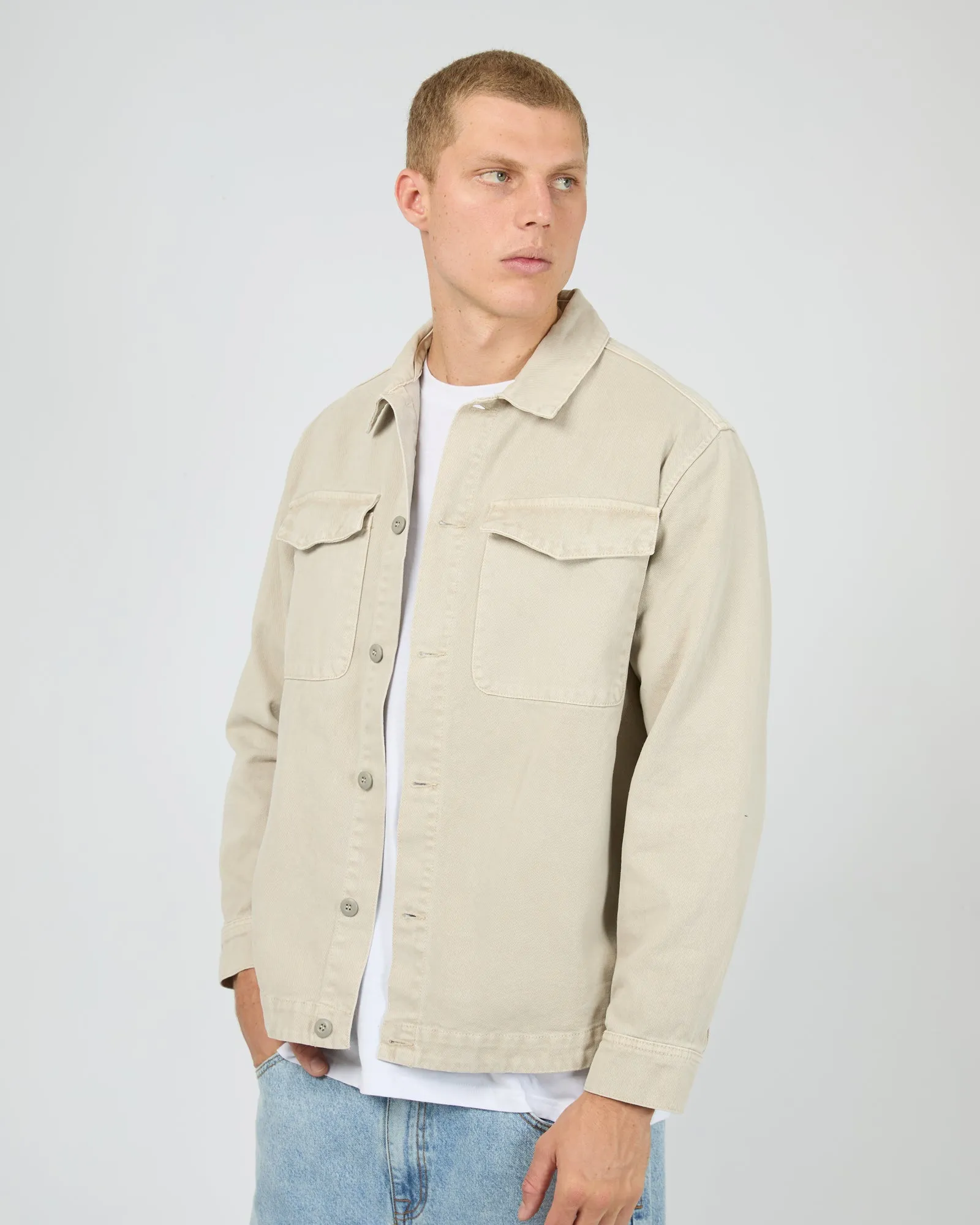Fade Overshirt Grey