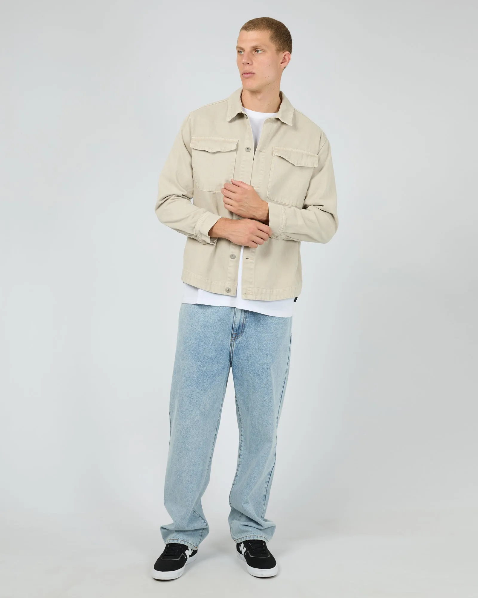 Fade Overshirt Grey