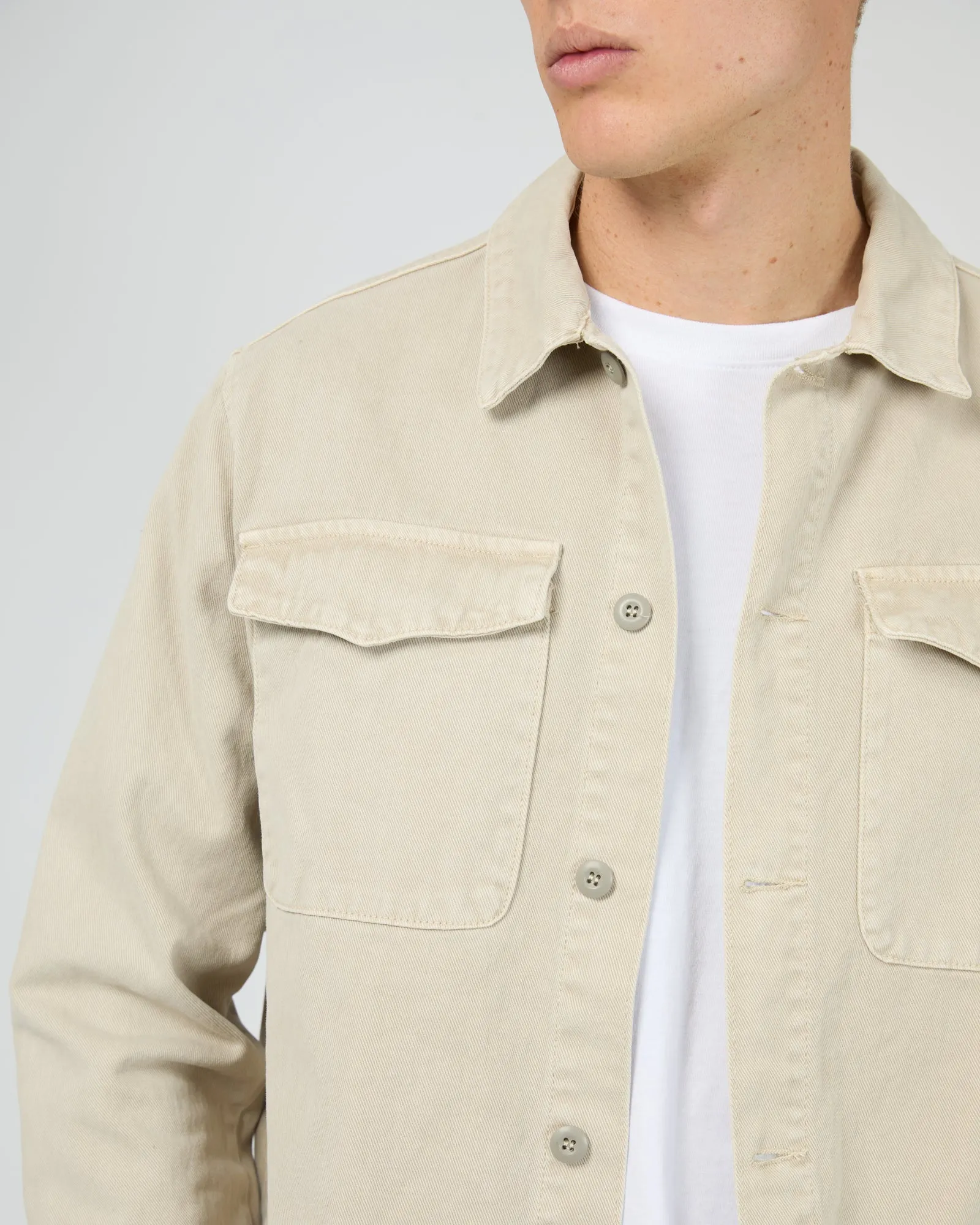 Fade Overshirt Grey