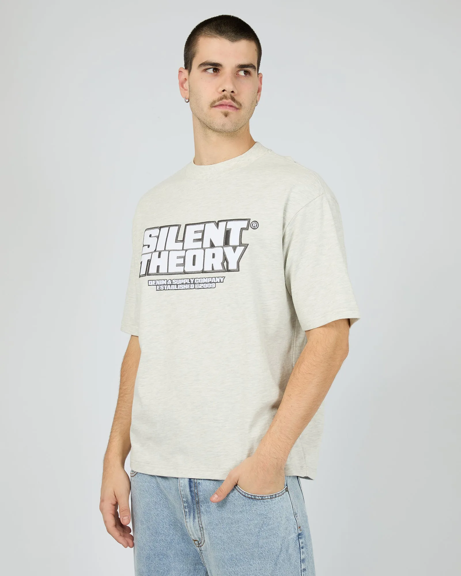 Foundtation Tee Grey Marle