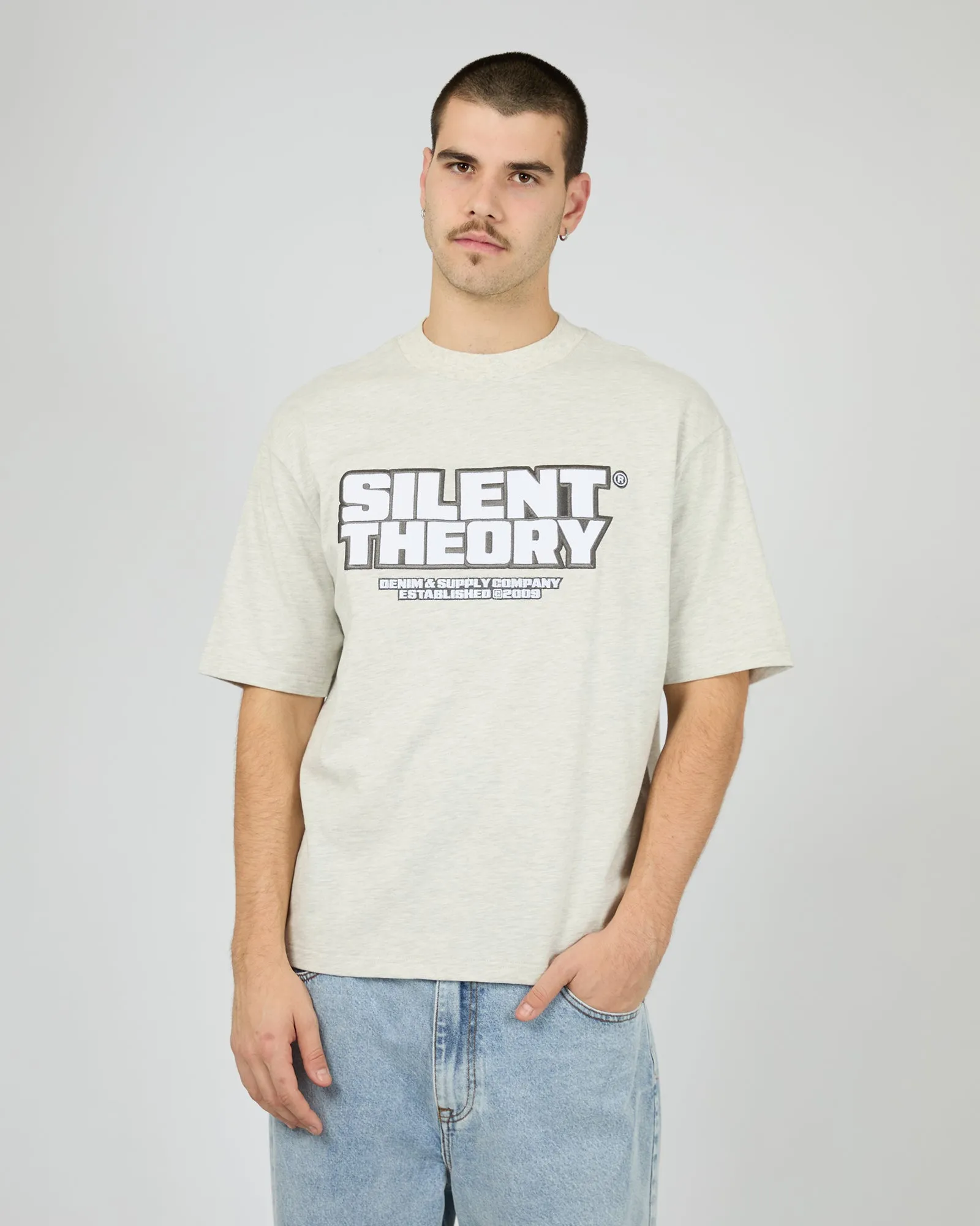 Foundtation Tee Grey Marle