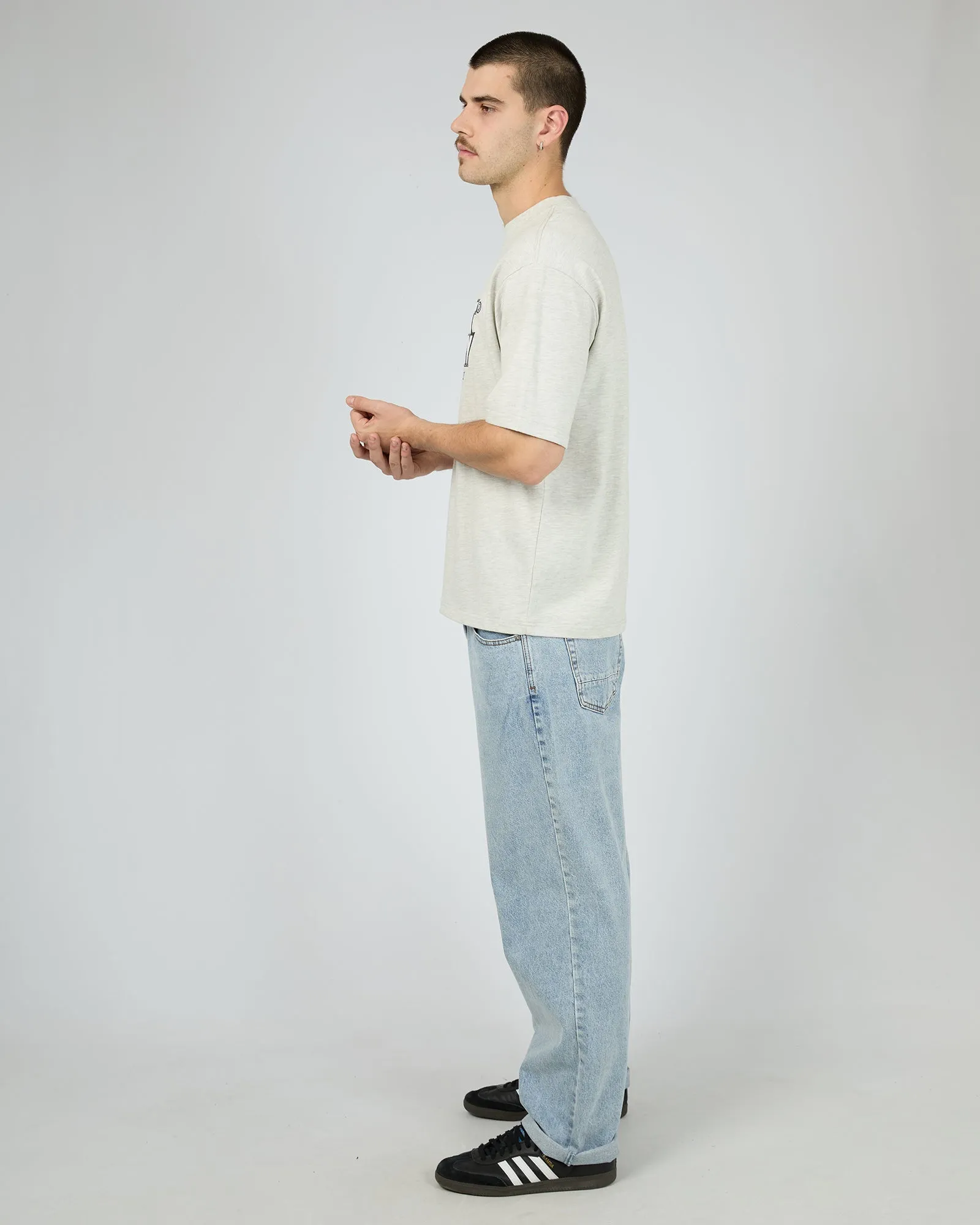 Foundtation Tee Grey Marle
