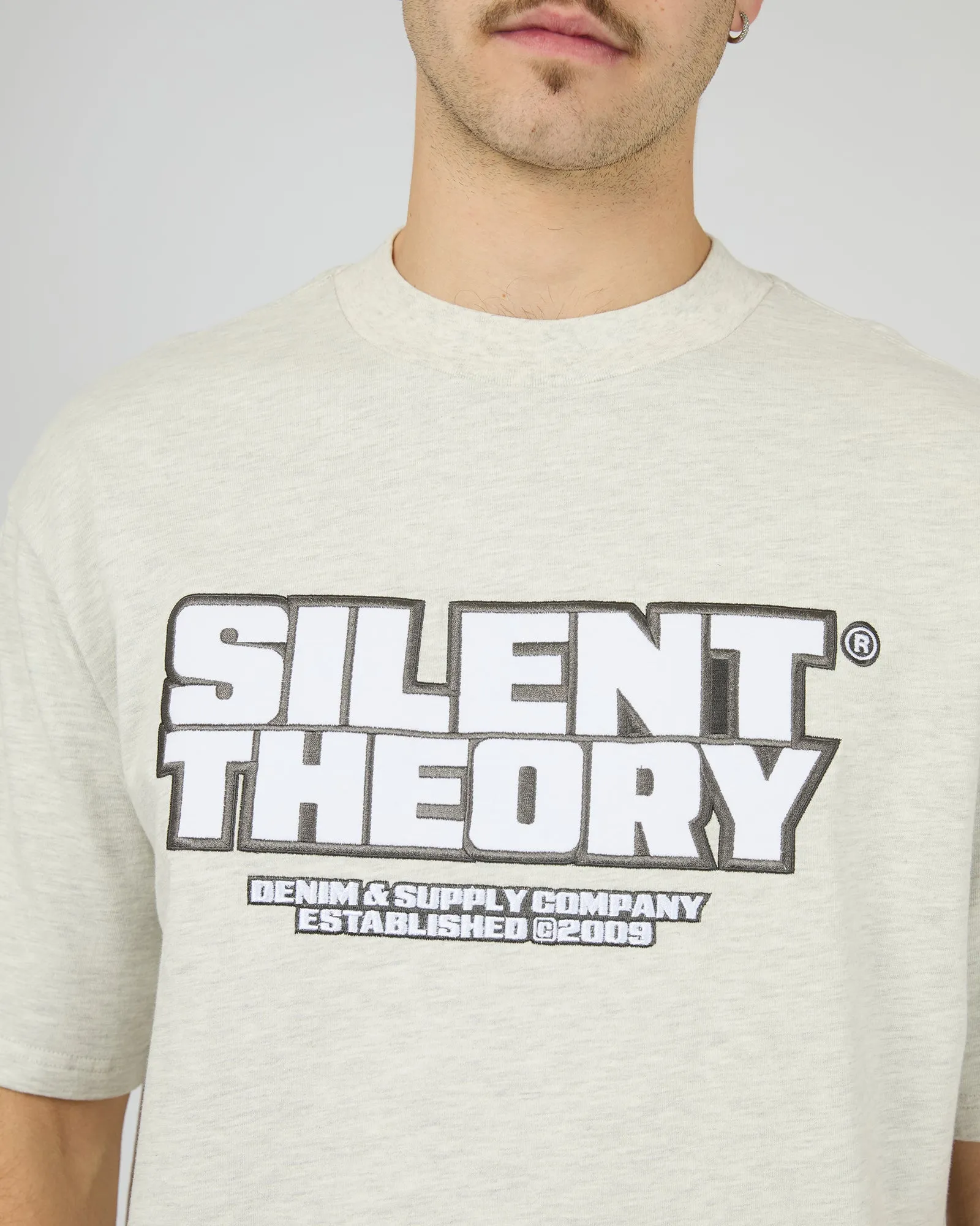 Foundtation Tee Grey Marle