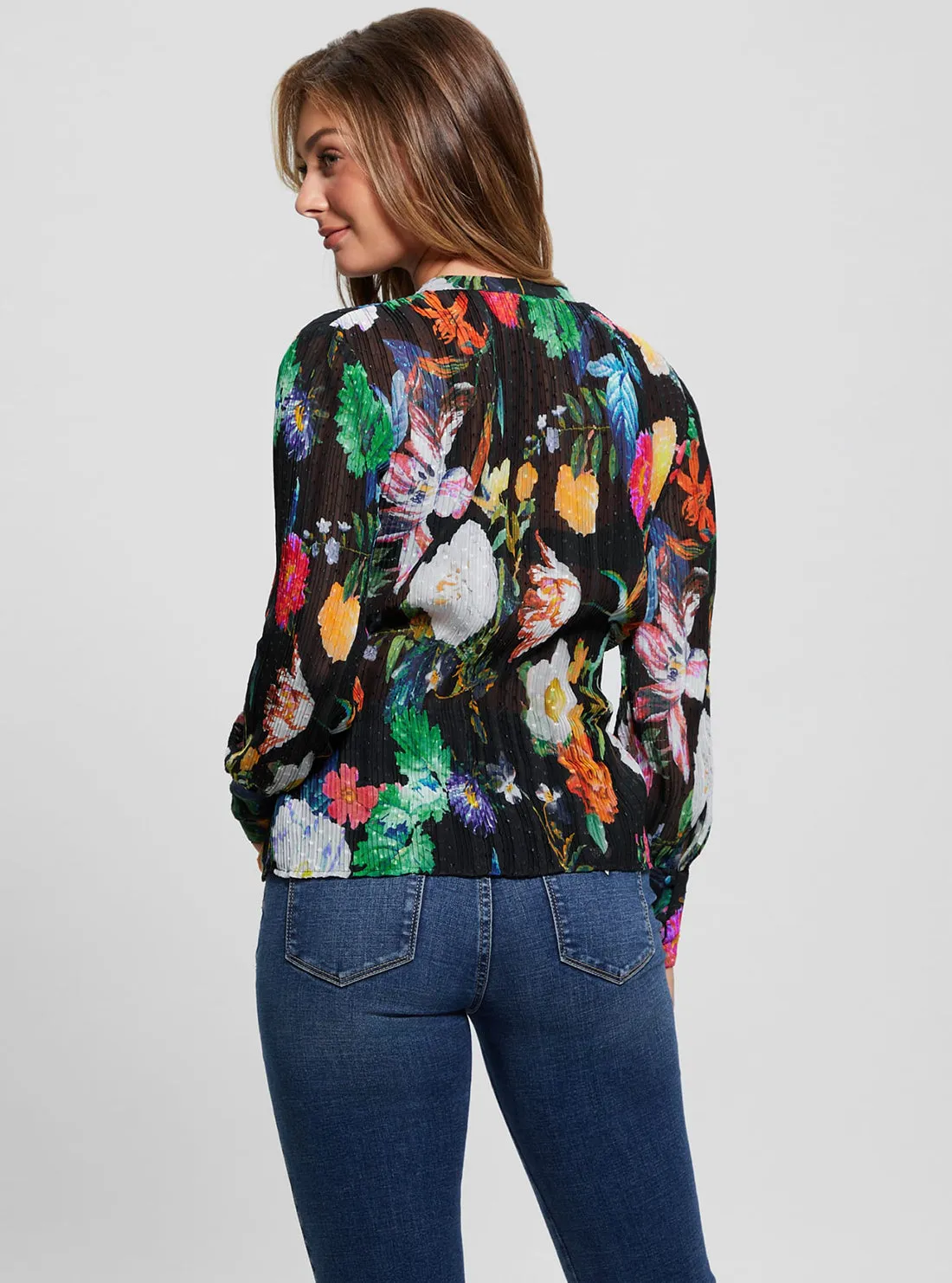 Garden Print Lisette Top Guess