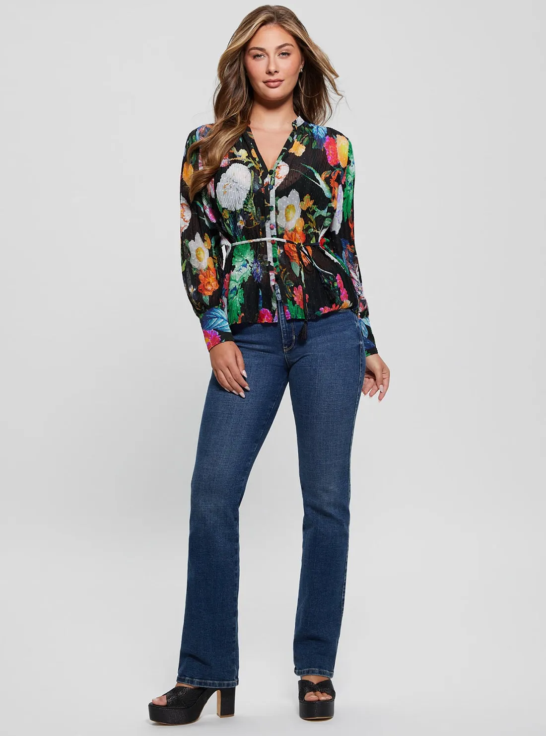 Garden Print Lisette Top Guess