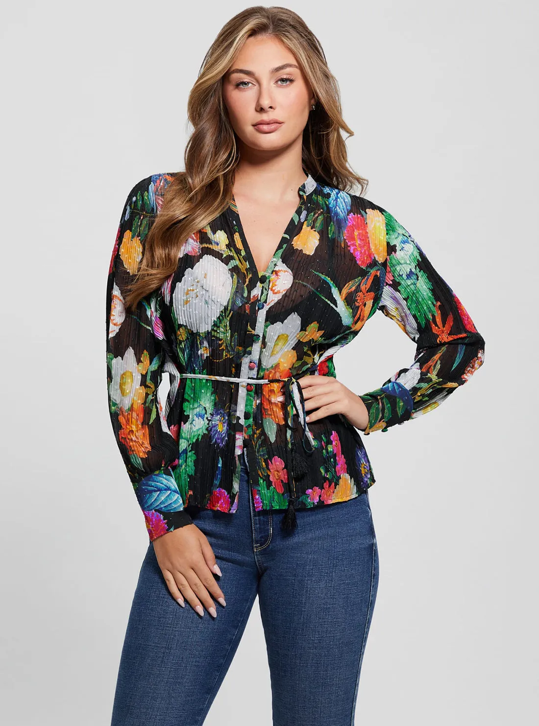 Garden Print Lisette Top Guess