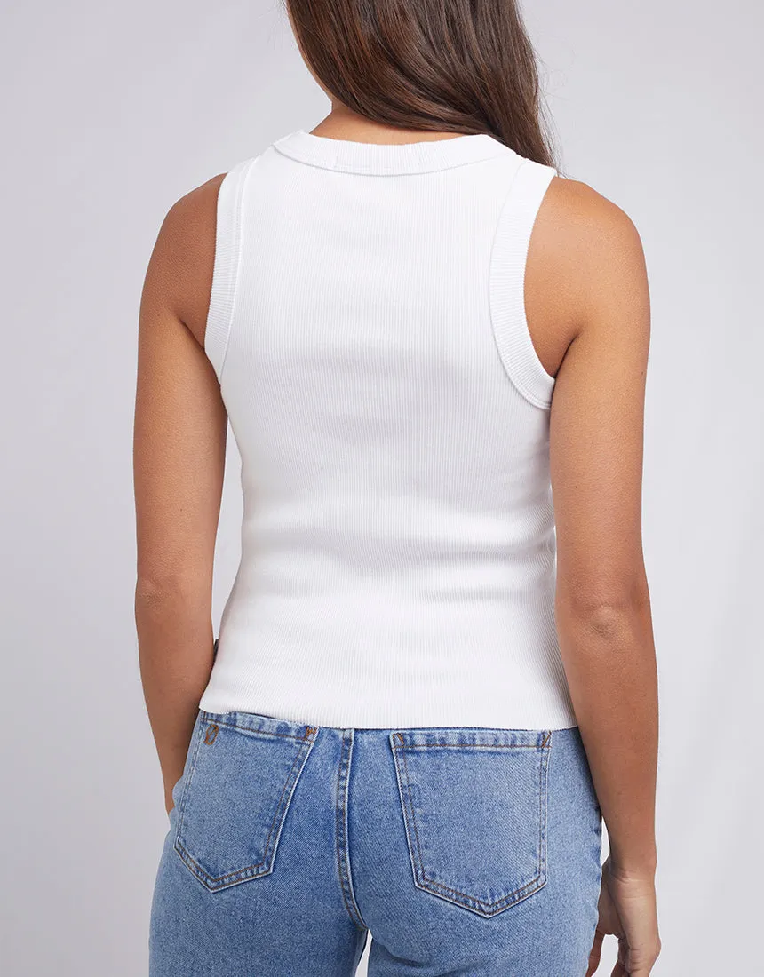 Greta Tank 3 Pk White/Black/Khaki