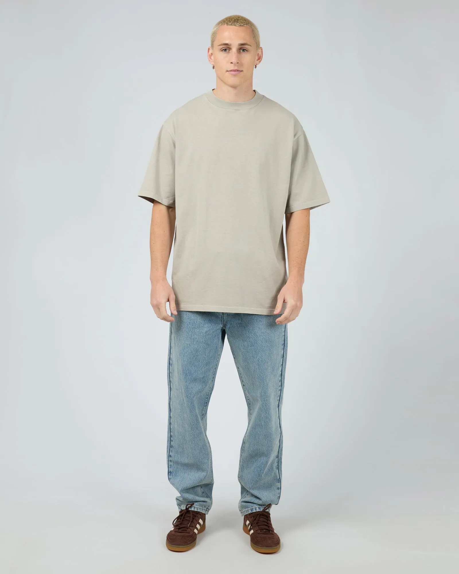 Heavy Weight Tee Grey