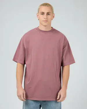 Heavy Weight Tee Plum