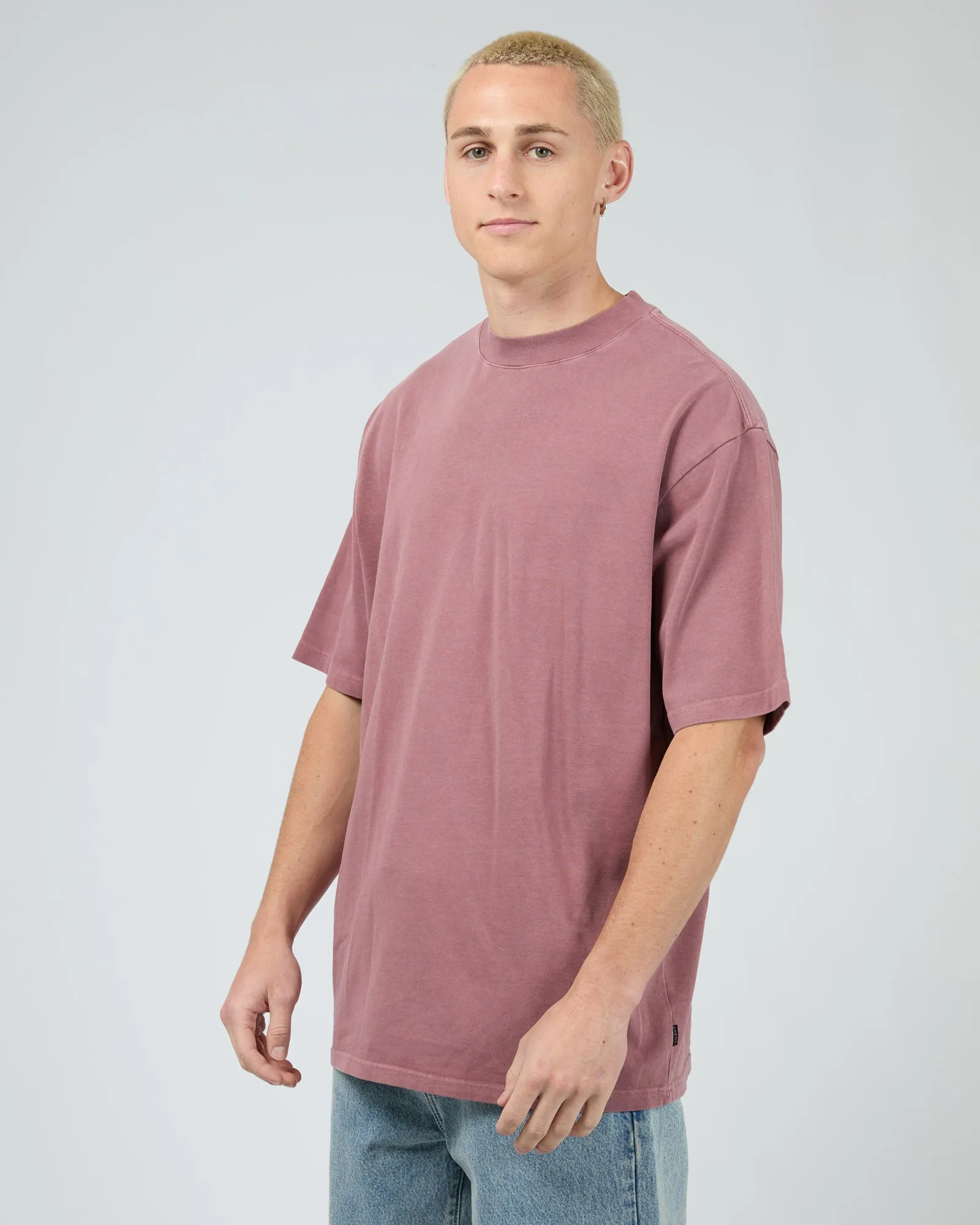 Heavy Weight Tee Plum
