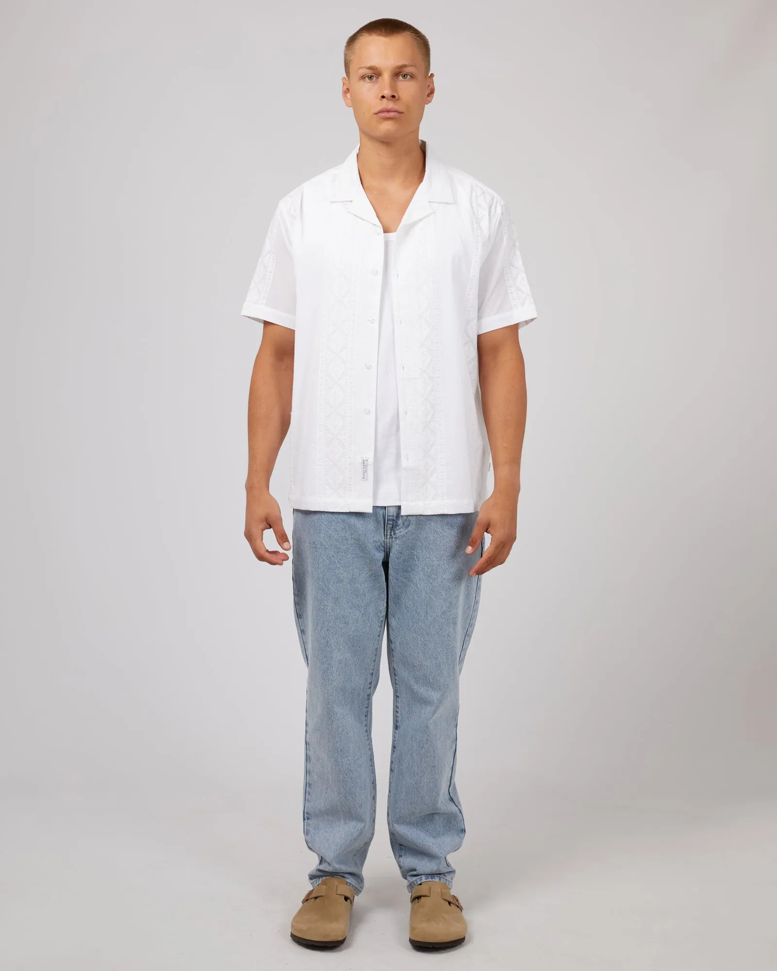 Hendricks Short Sleeve Shirt White