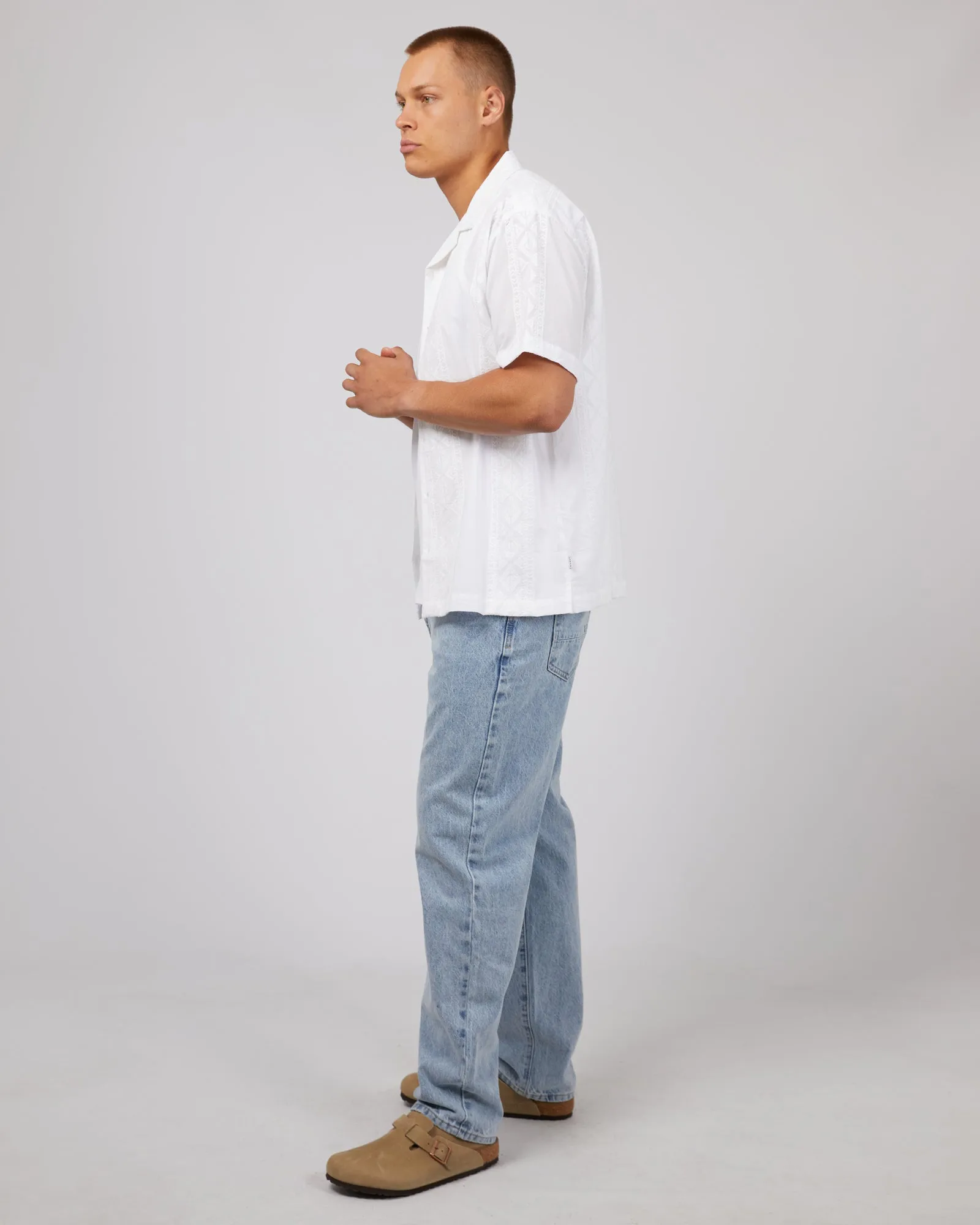 Hendricks Short Sleeve Shirt White