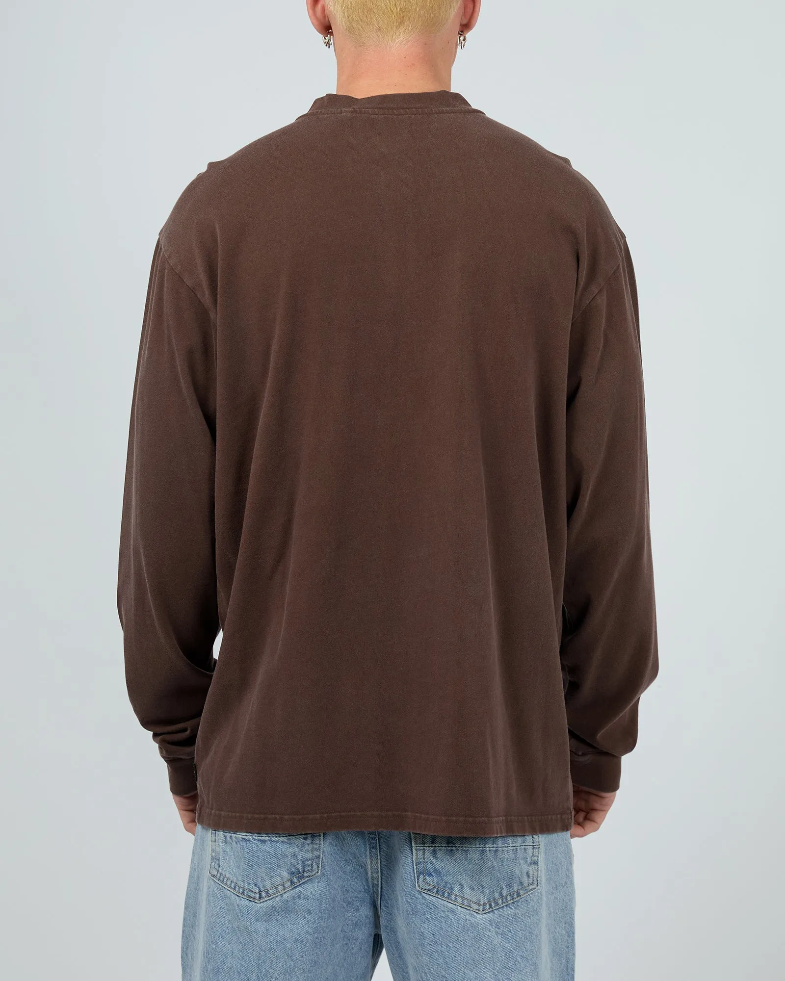 Henley Ls Top Chocolate