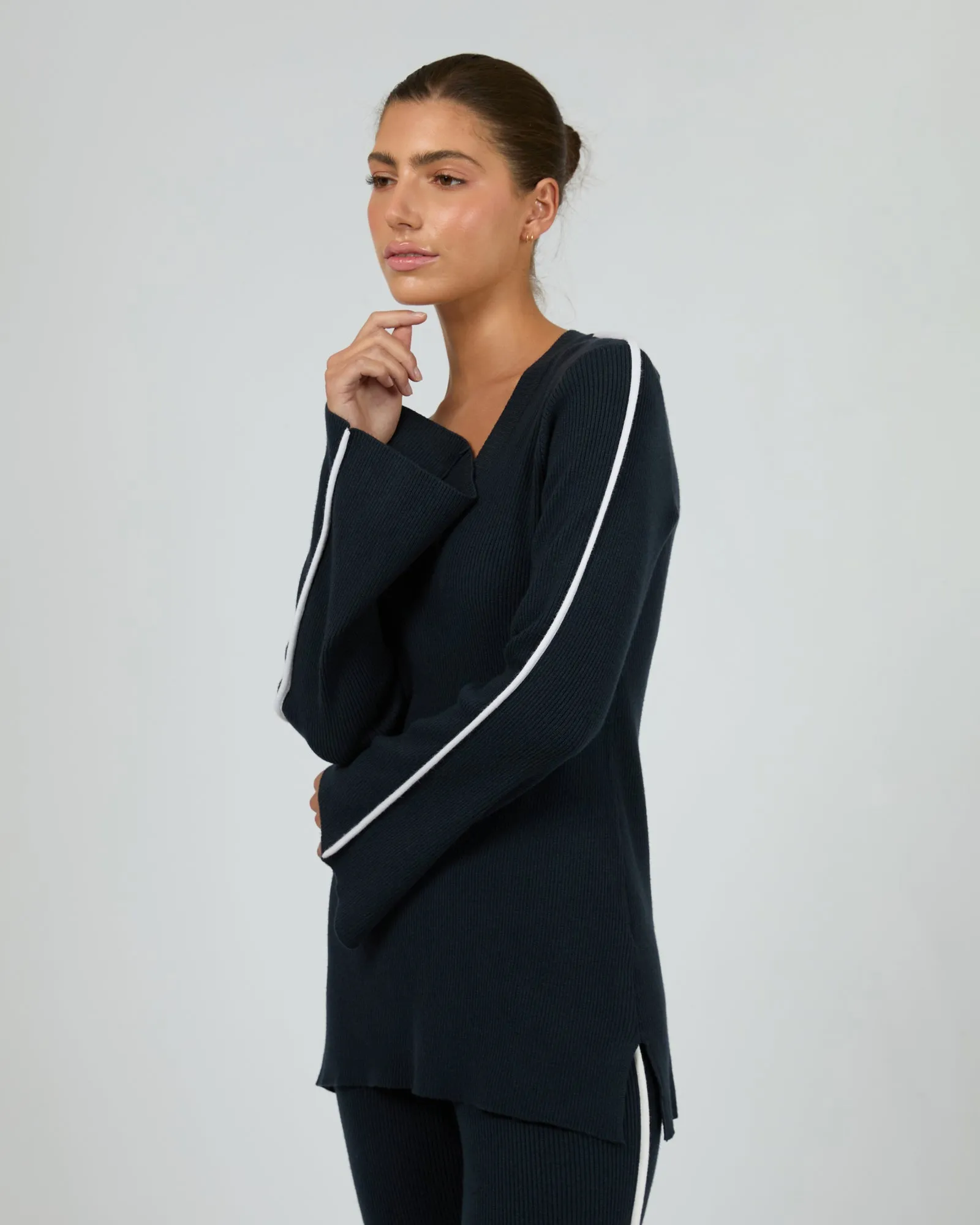 Highland Knit Jumper Navy