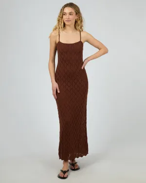 Hunter Maxi Dress Brown