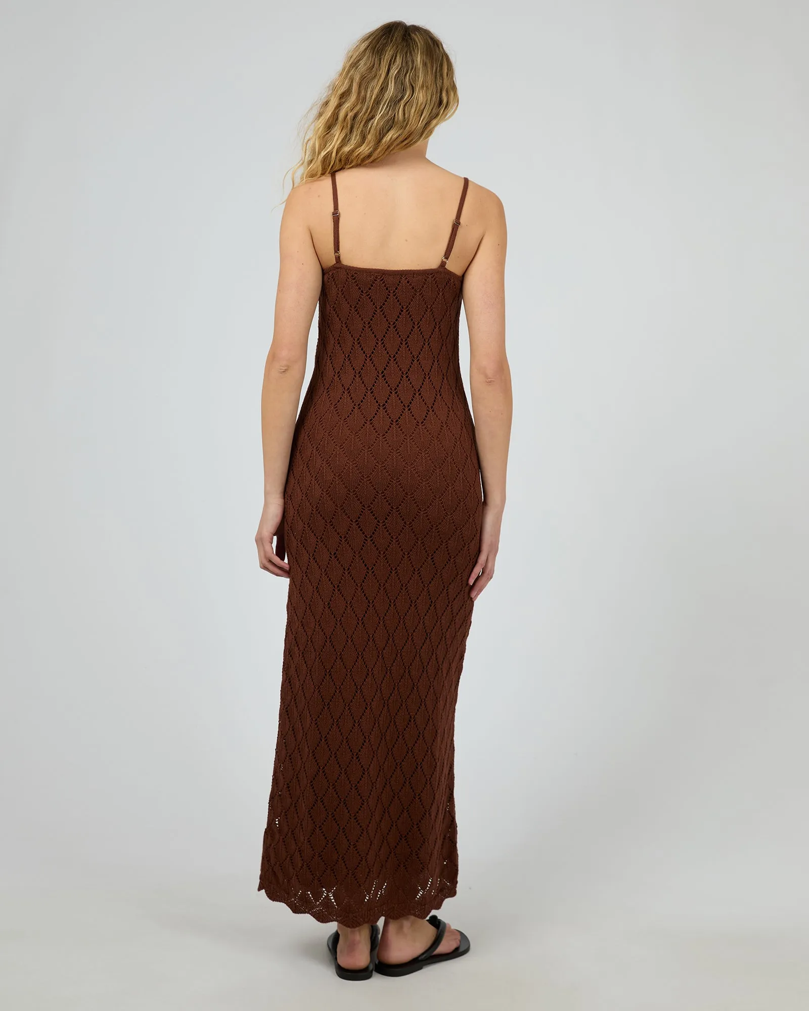 Hunter Maxi Dress Brown