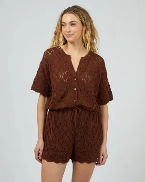 Hunter Playsuit Brown