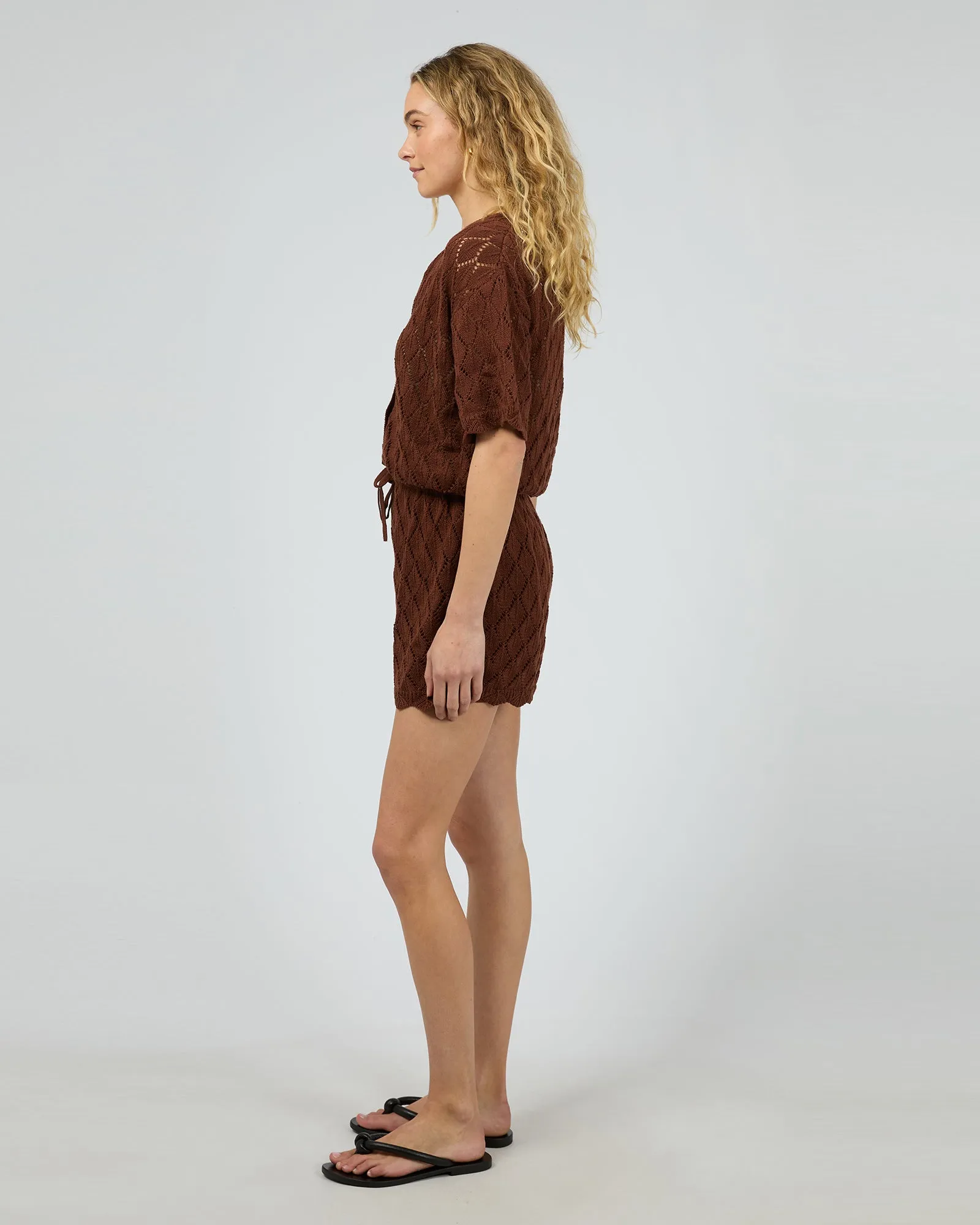 Hunter Playsuit Brown