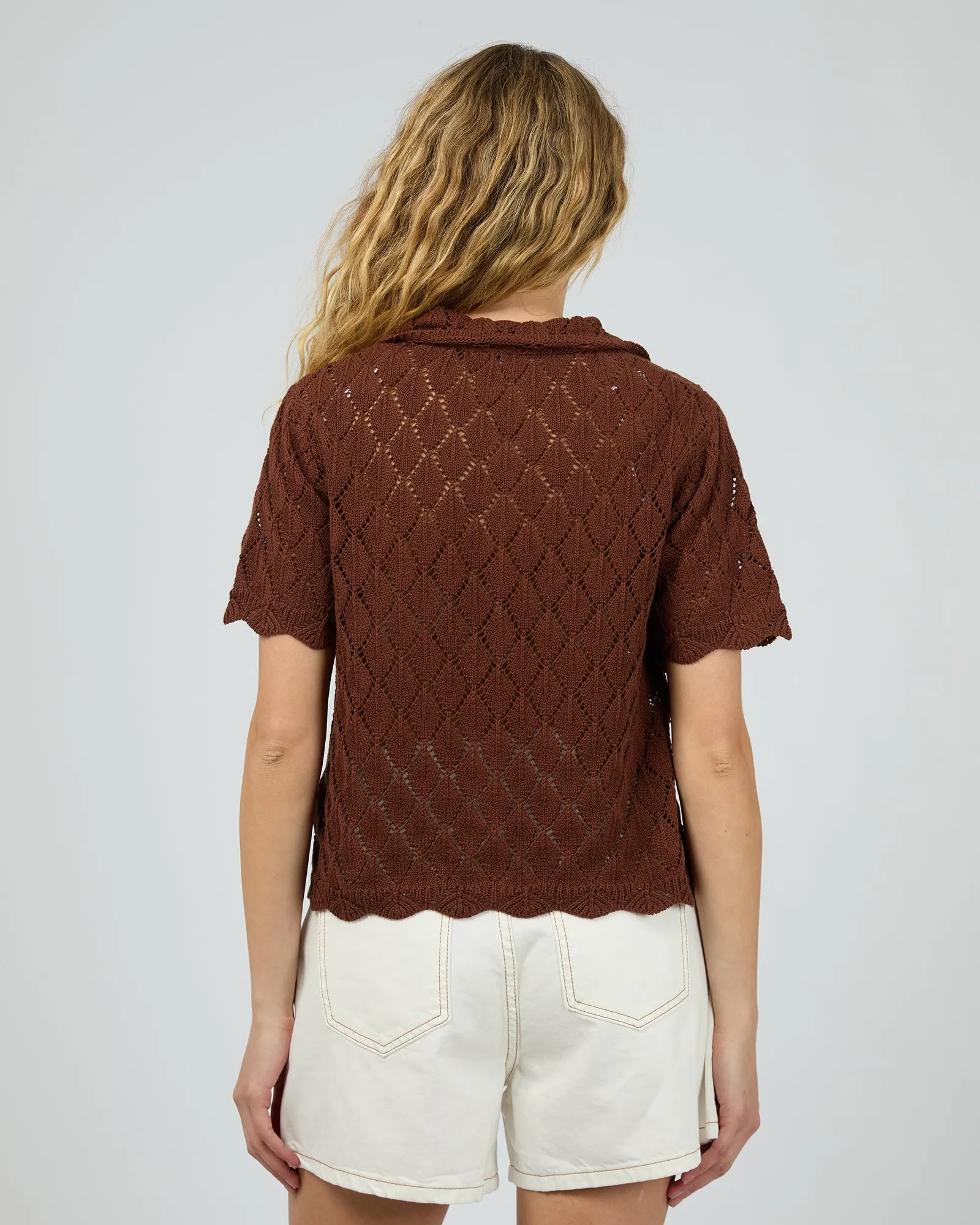Hunter Top Brown