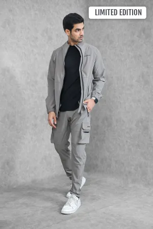 Impact Woven Cargo Tracksuit - Dark Mink