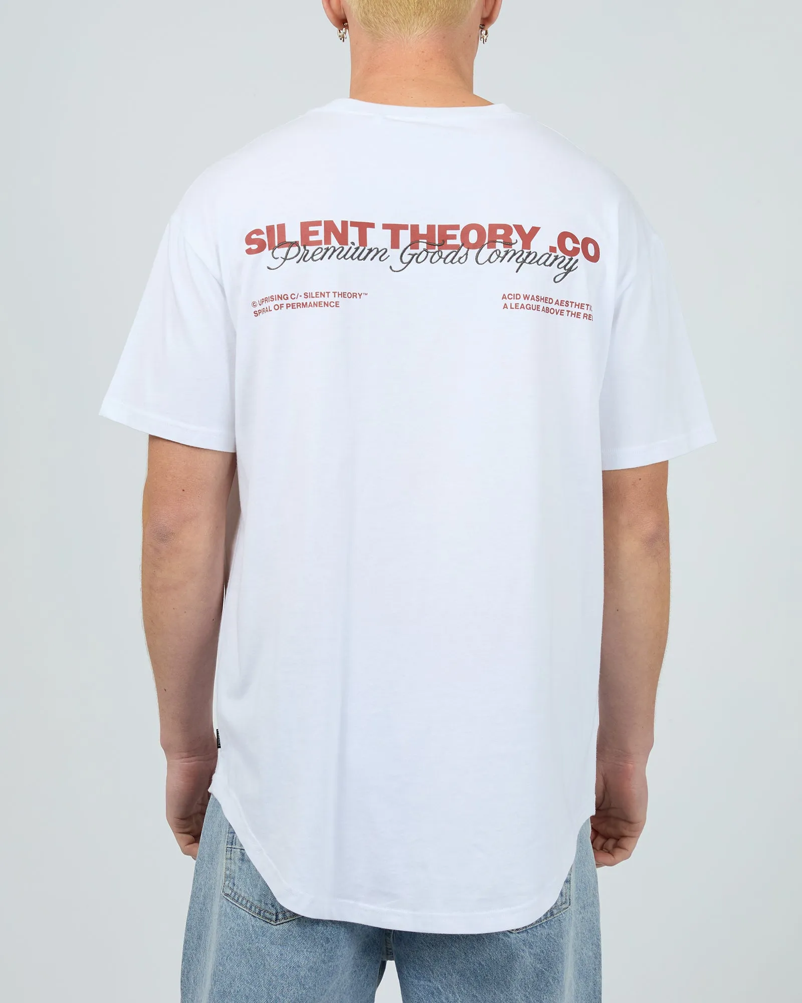 Initials Tee White