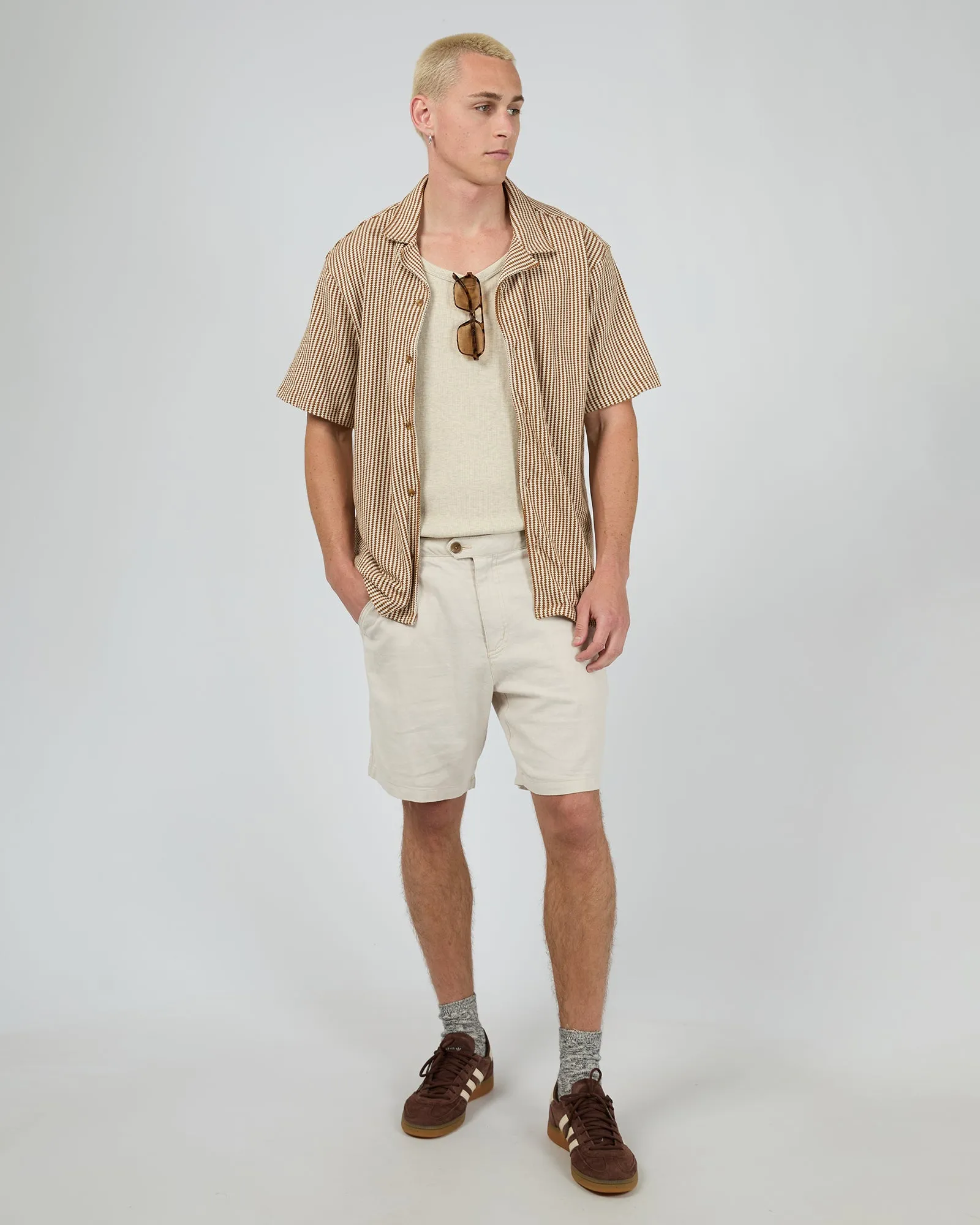 Jackson Short Sleeve Shirt Brown
