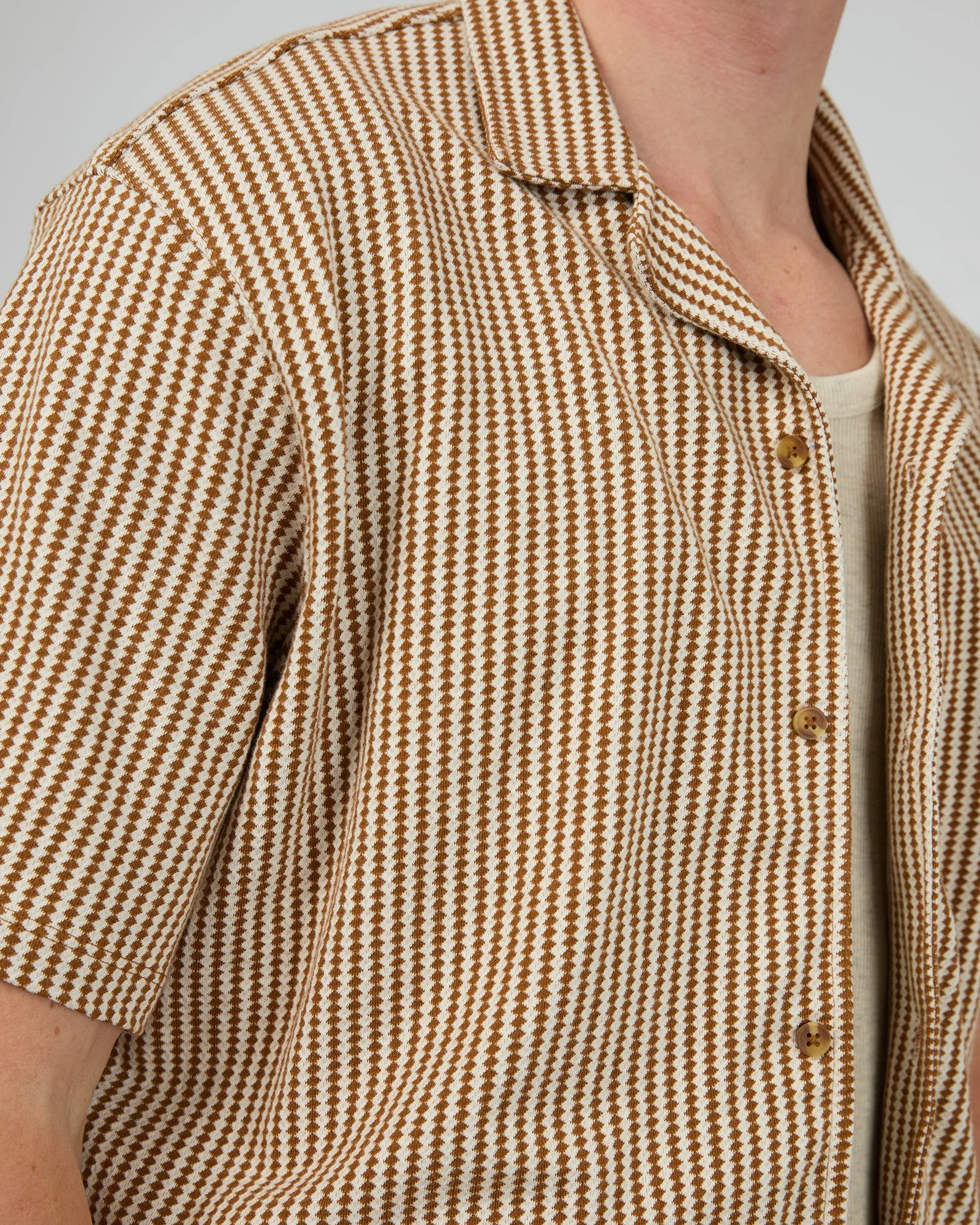 Jackson Short Sleeve Shirt Brown