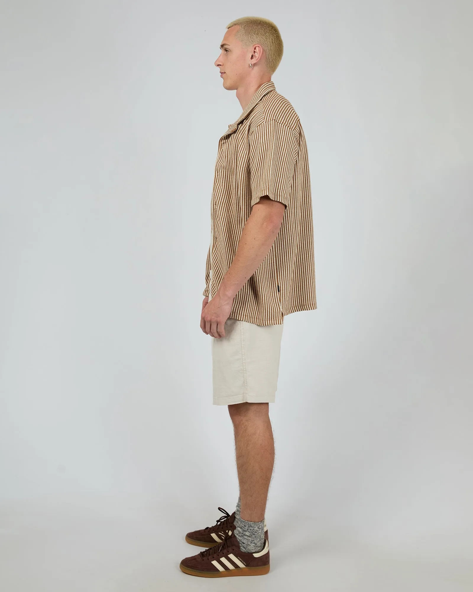 Jackson Short Sleeve Shirt Brown