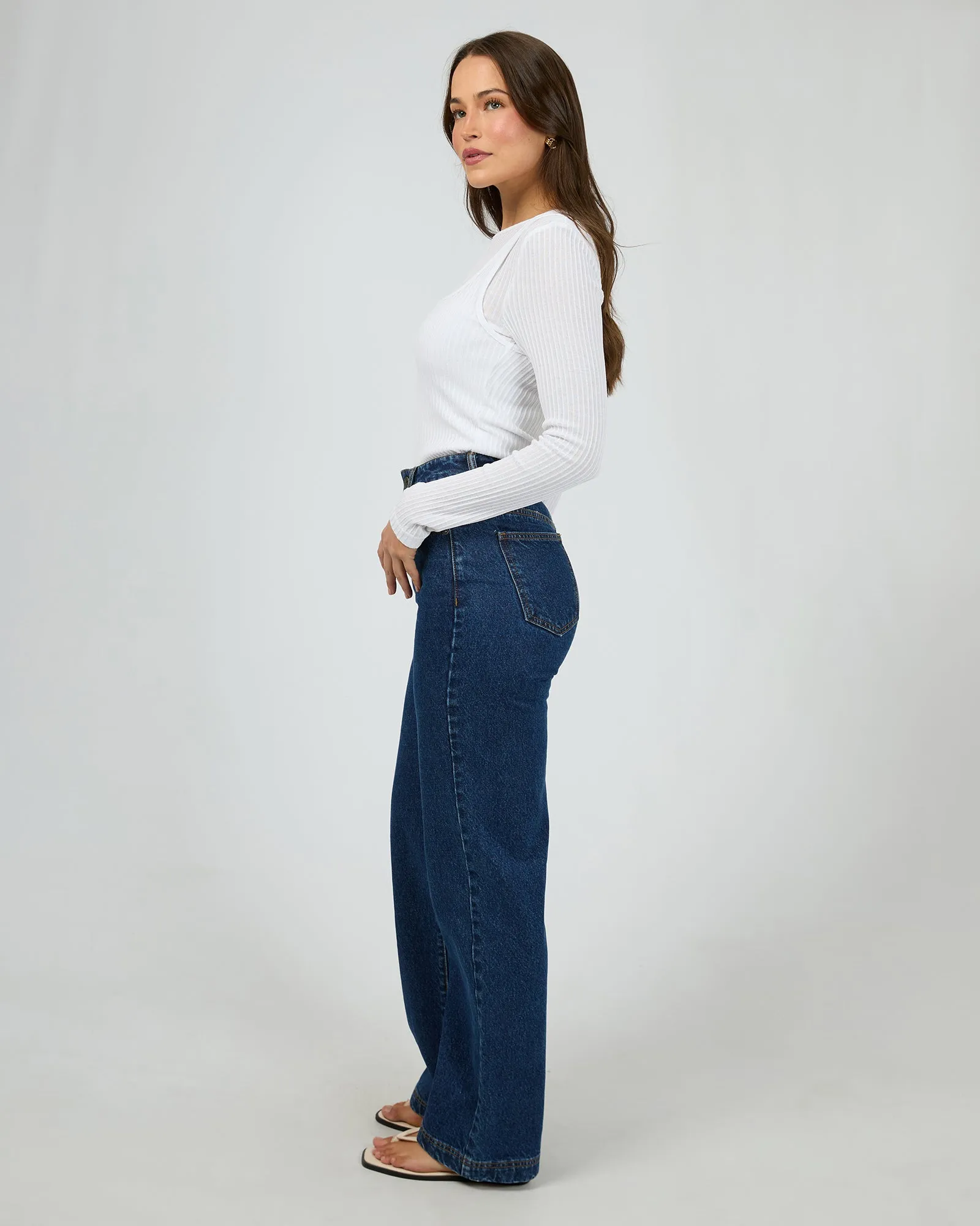 Leia Layering Long Sleeve White