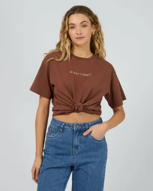 Logo Tee Brown
