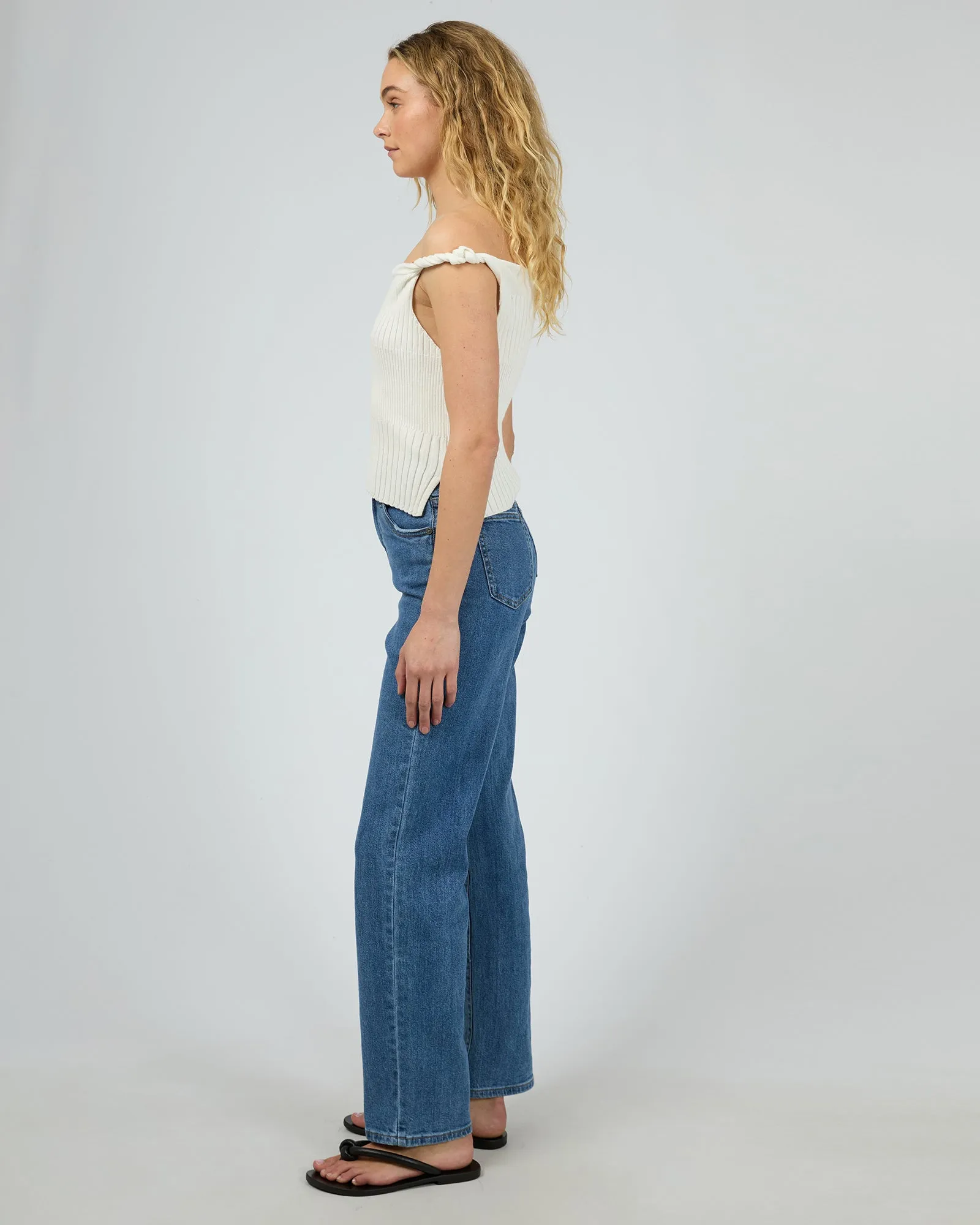 Luca Twist Top White