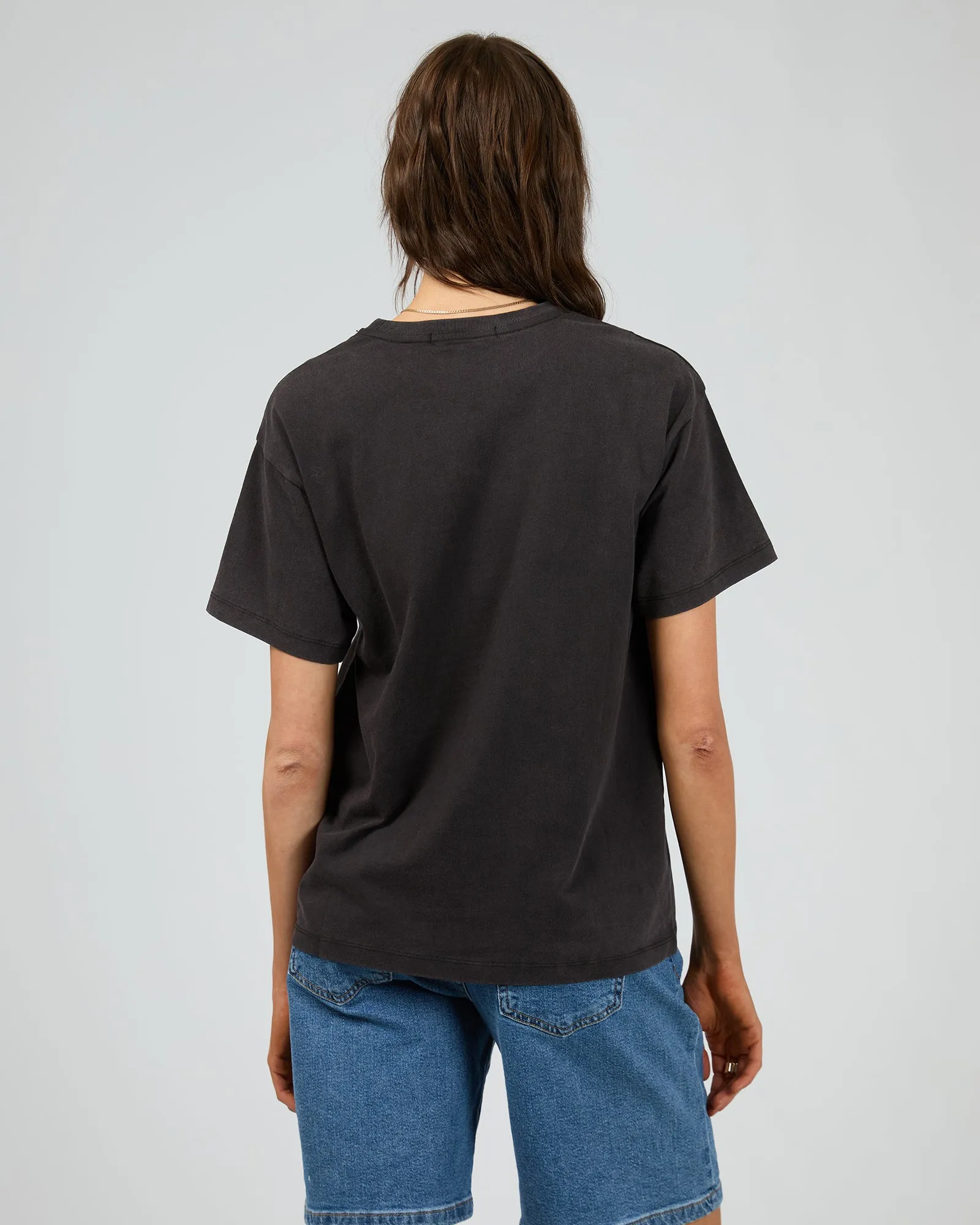 Luna Tee Washed Black