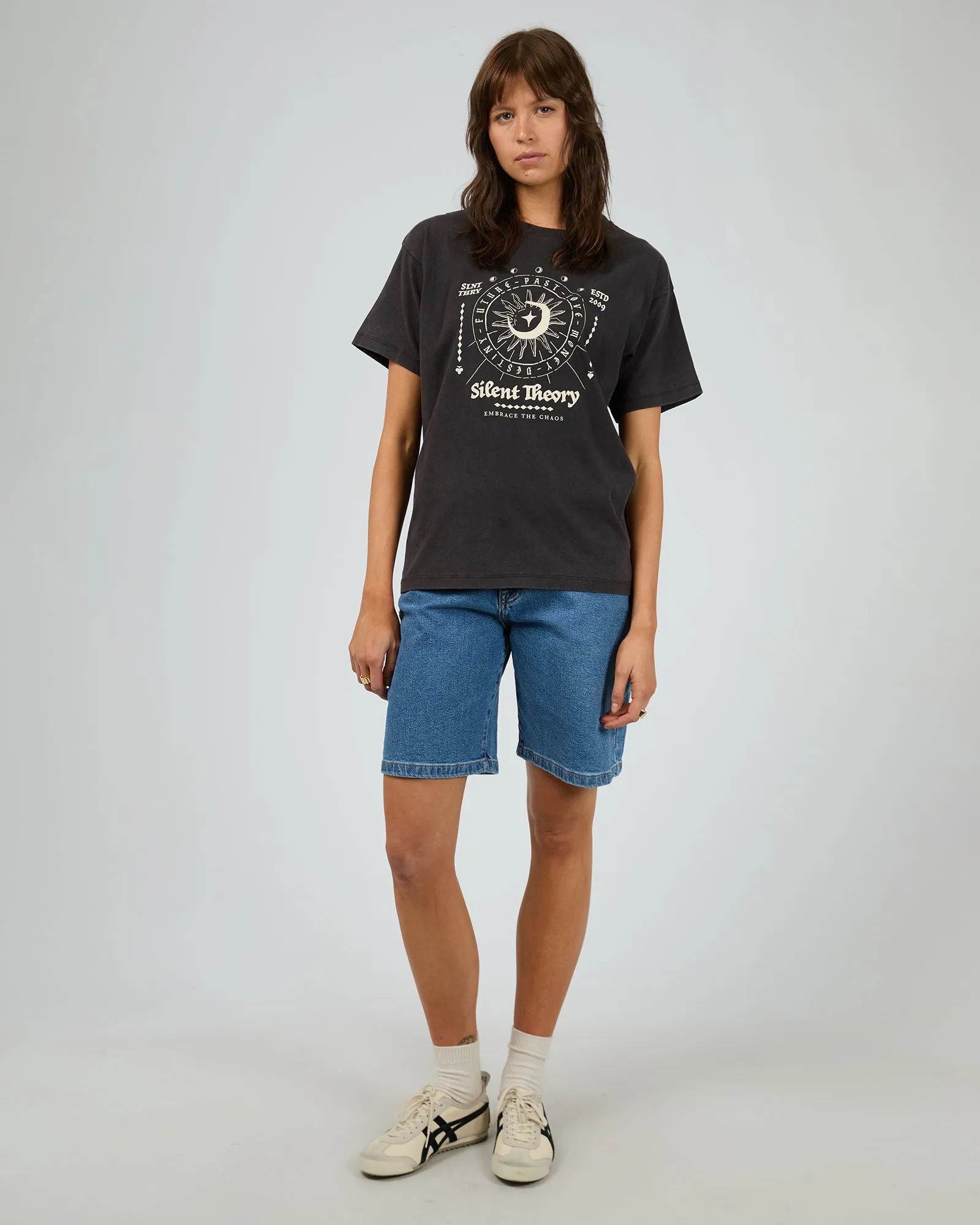 Luna Tee Washed Black