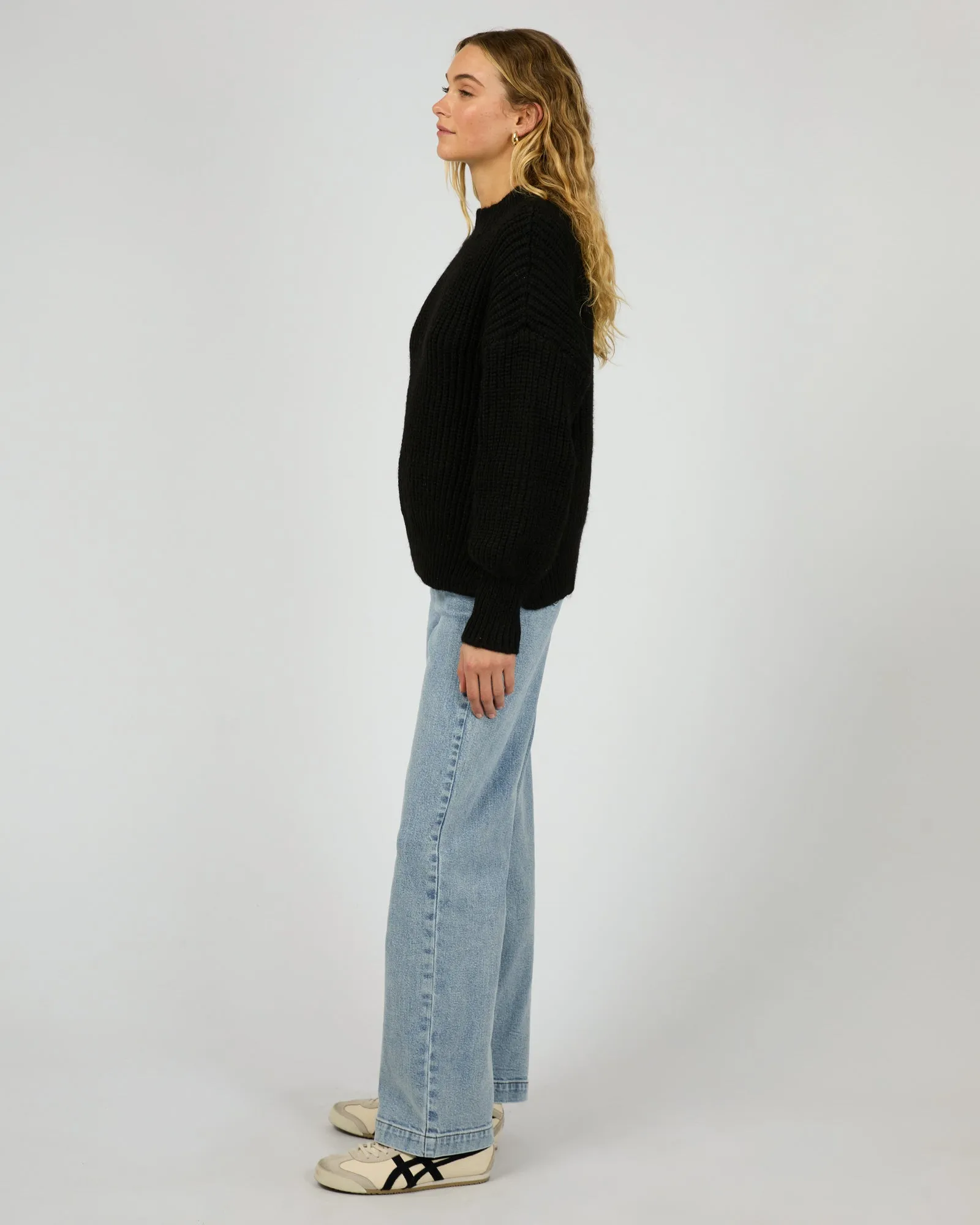 Mari Knit Jumper Black