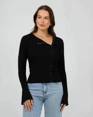 Marleigh Knit Long Sleeve Black