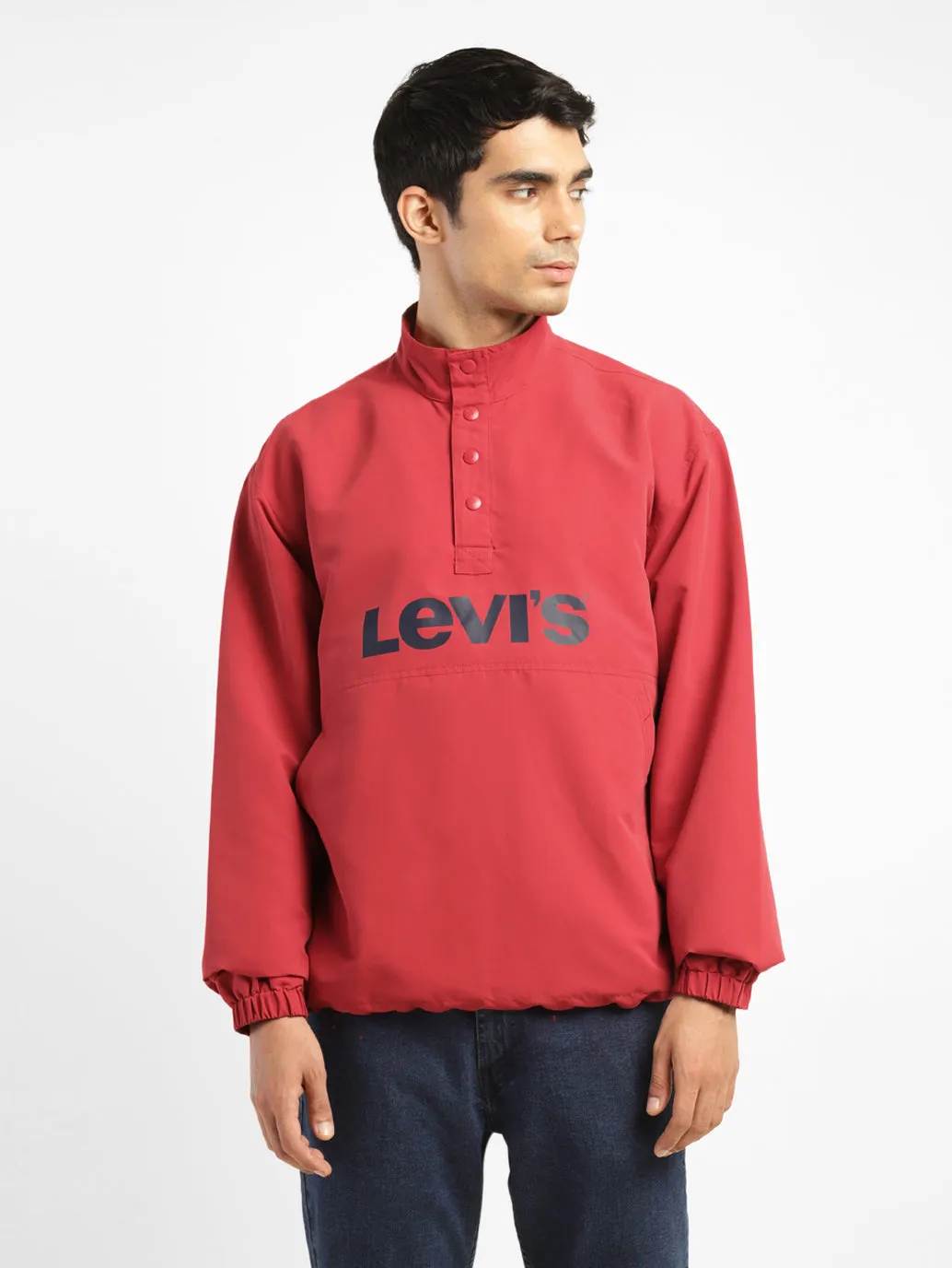 Mens Crew Neck Printed Tailored Jacket LEVI'S