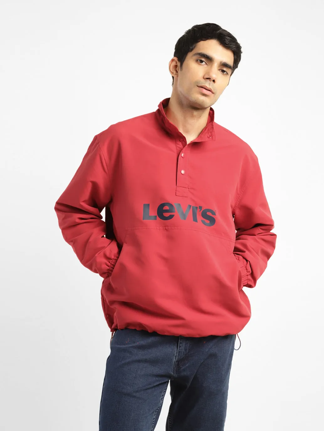 Mens Crew Neck Printed Tailored Jacket LEVI'S
