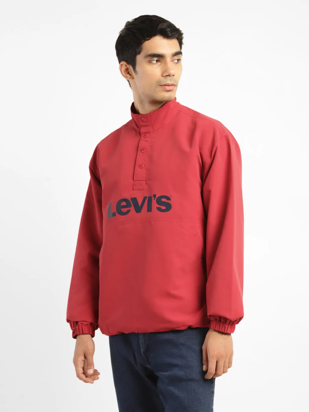 Mens Crew Neck Printed Tailored Jacket LEVI'S