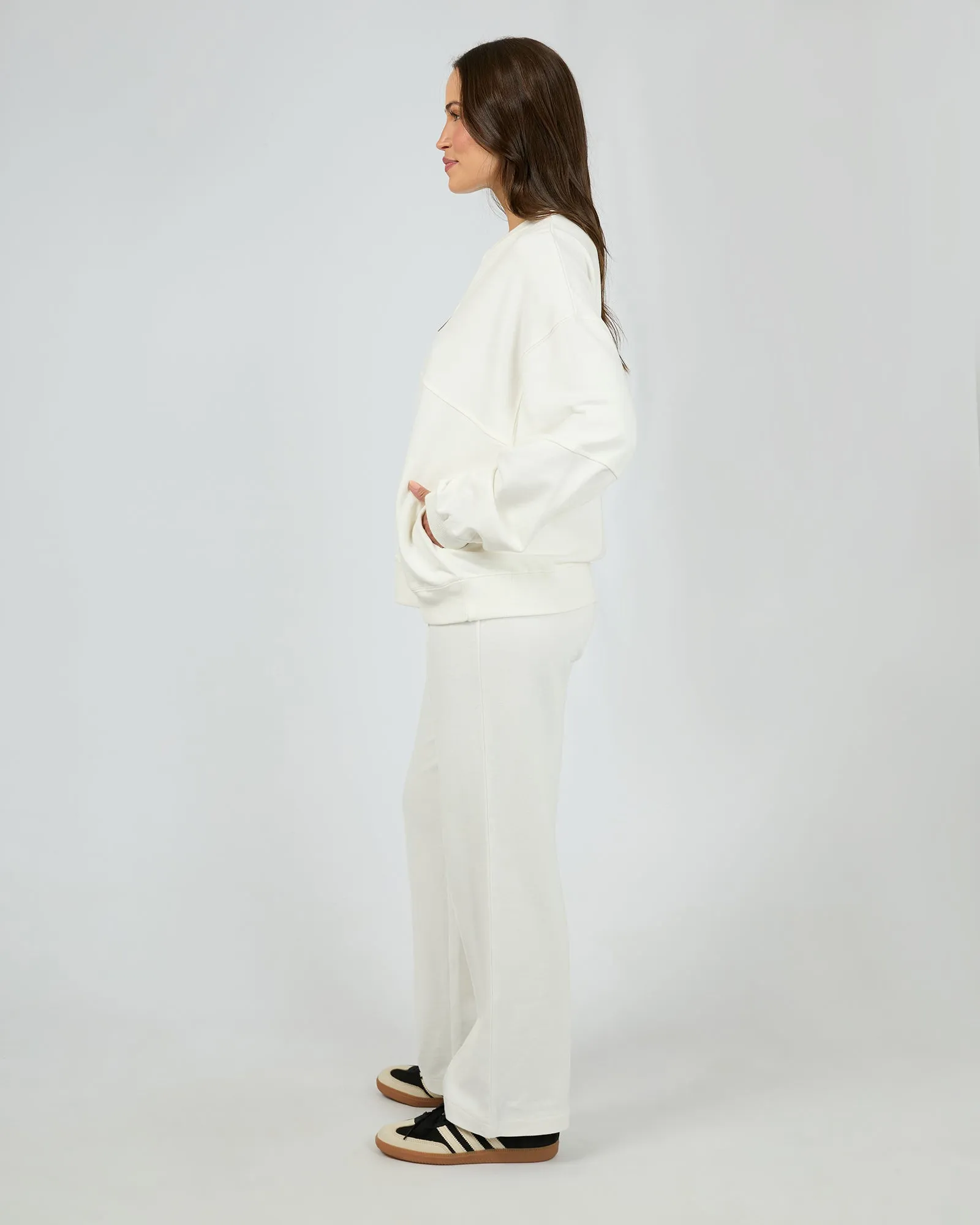 Nara Fleece Bomber Vintage White