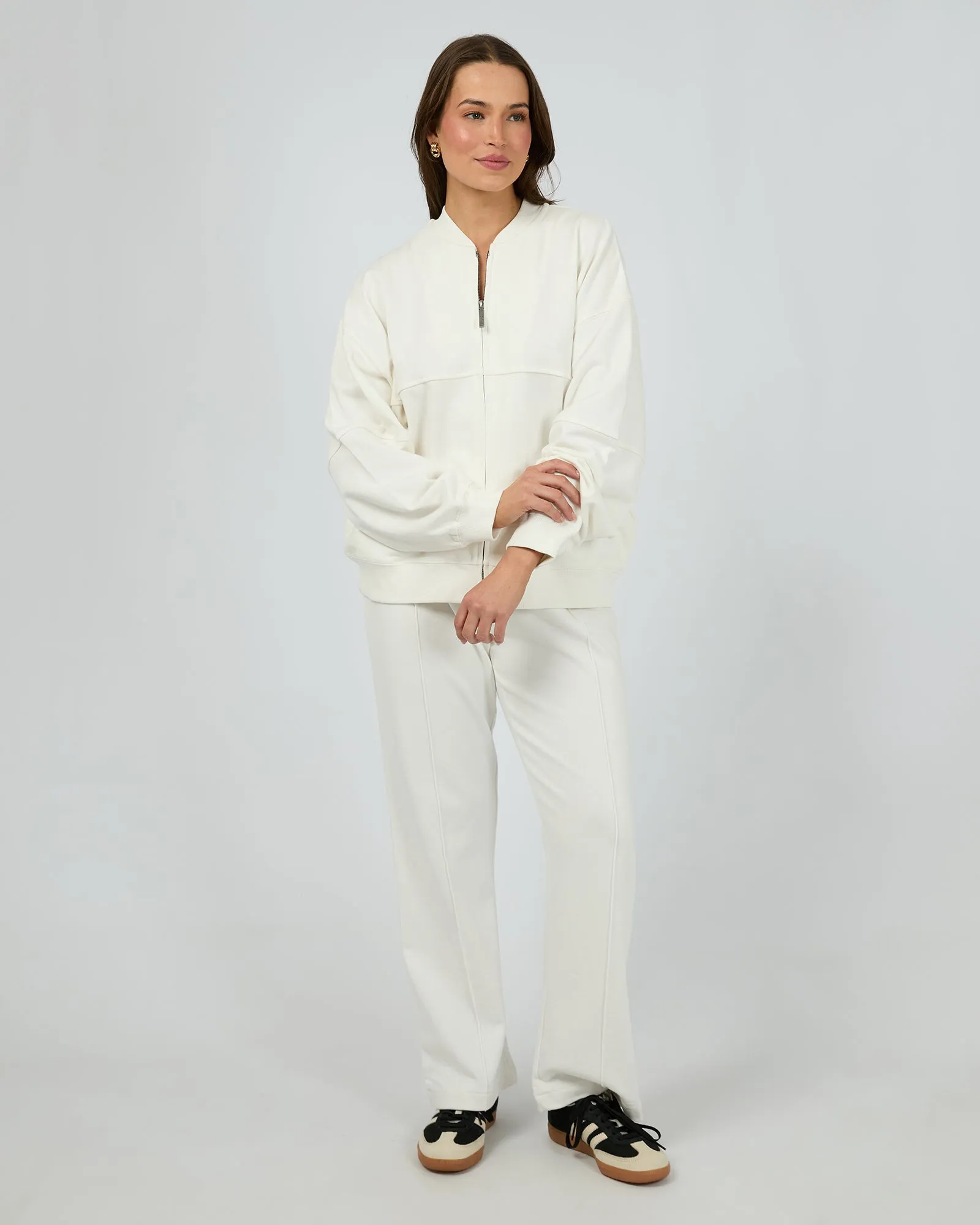 Nara Fleece Bomber Vintage White