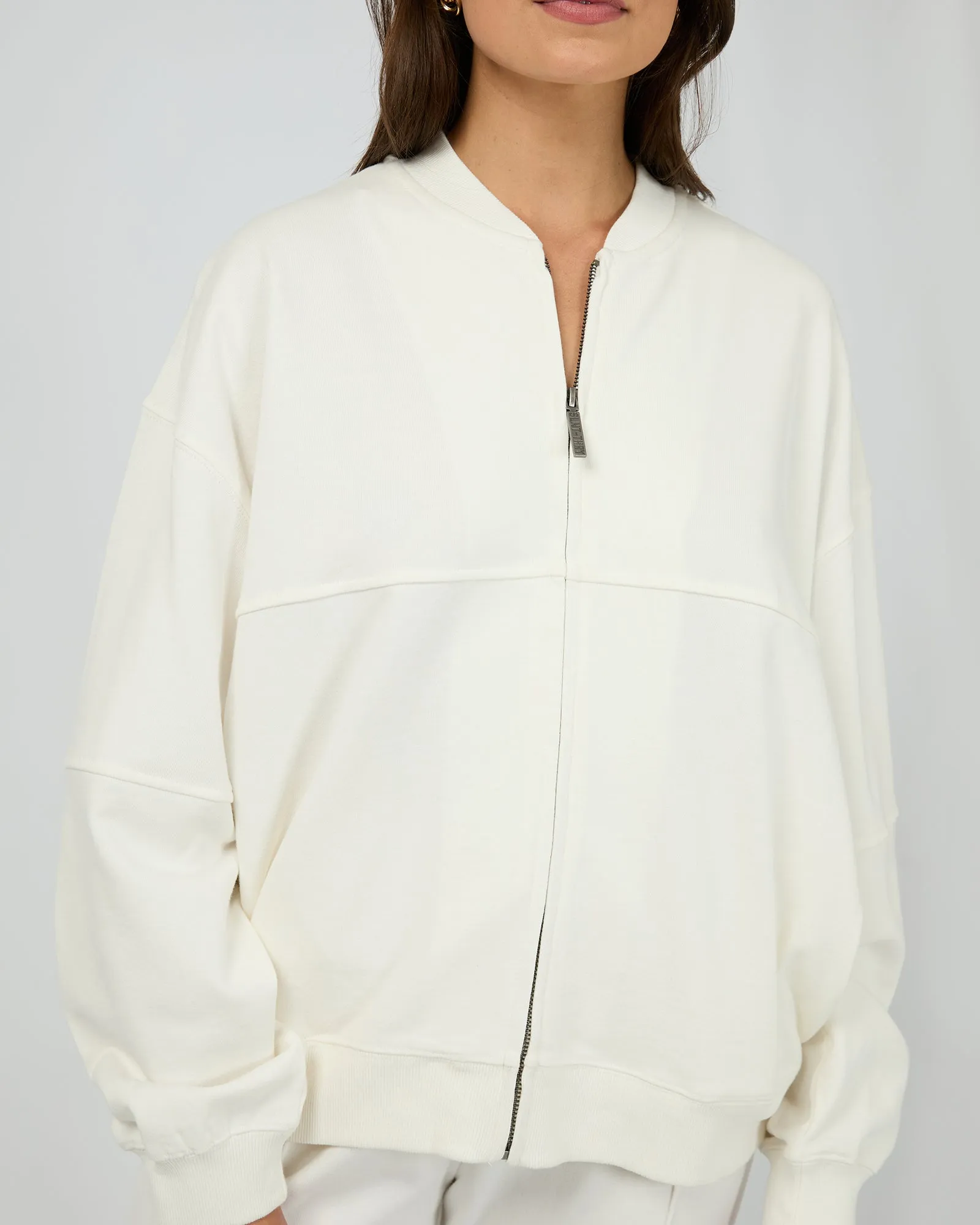 Nara Fleece Bomber Vintage White