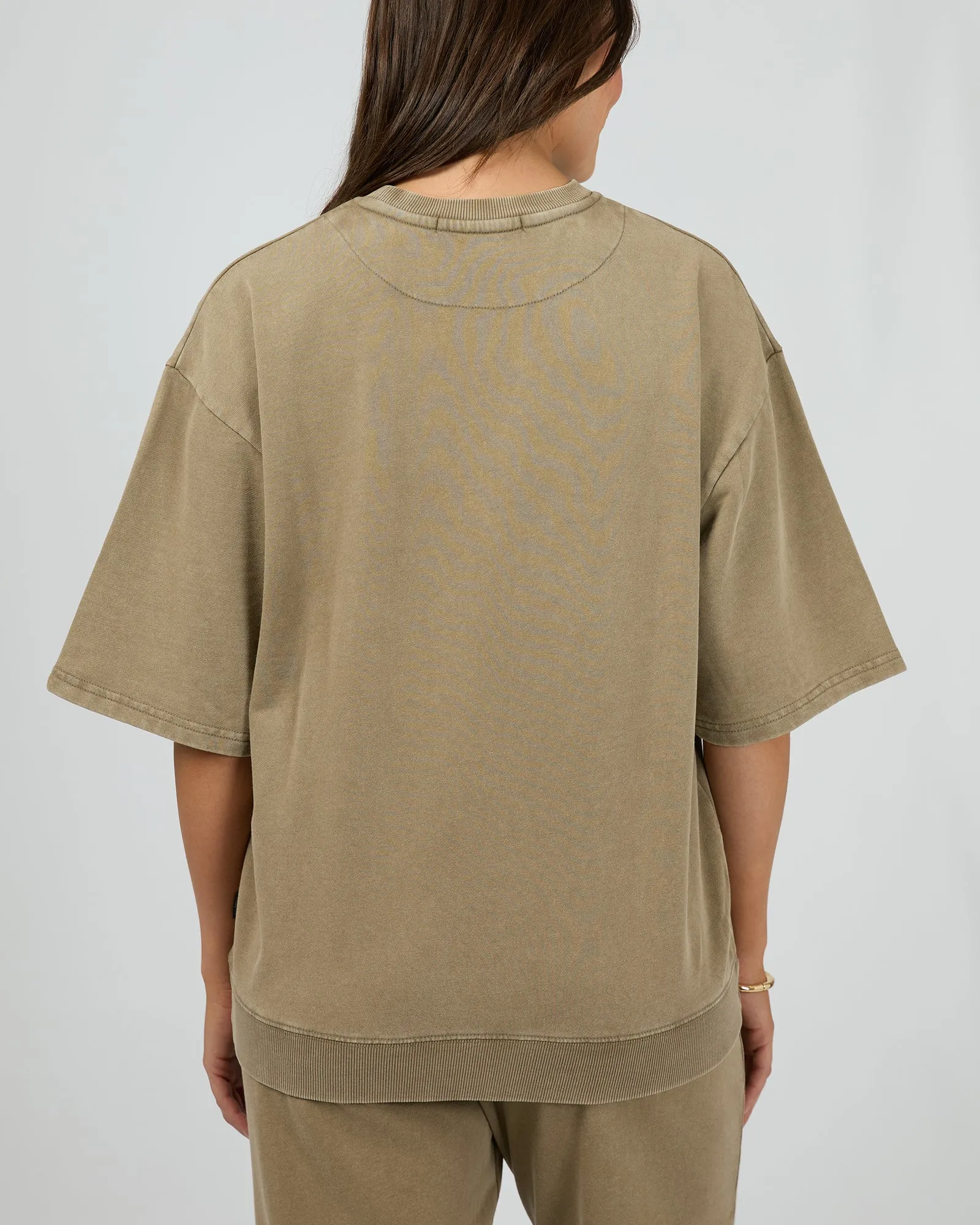 Nara Fleece Tee Olive