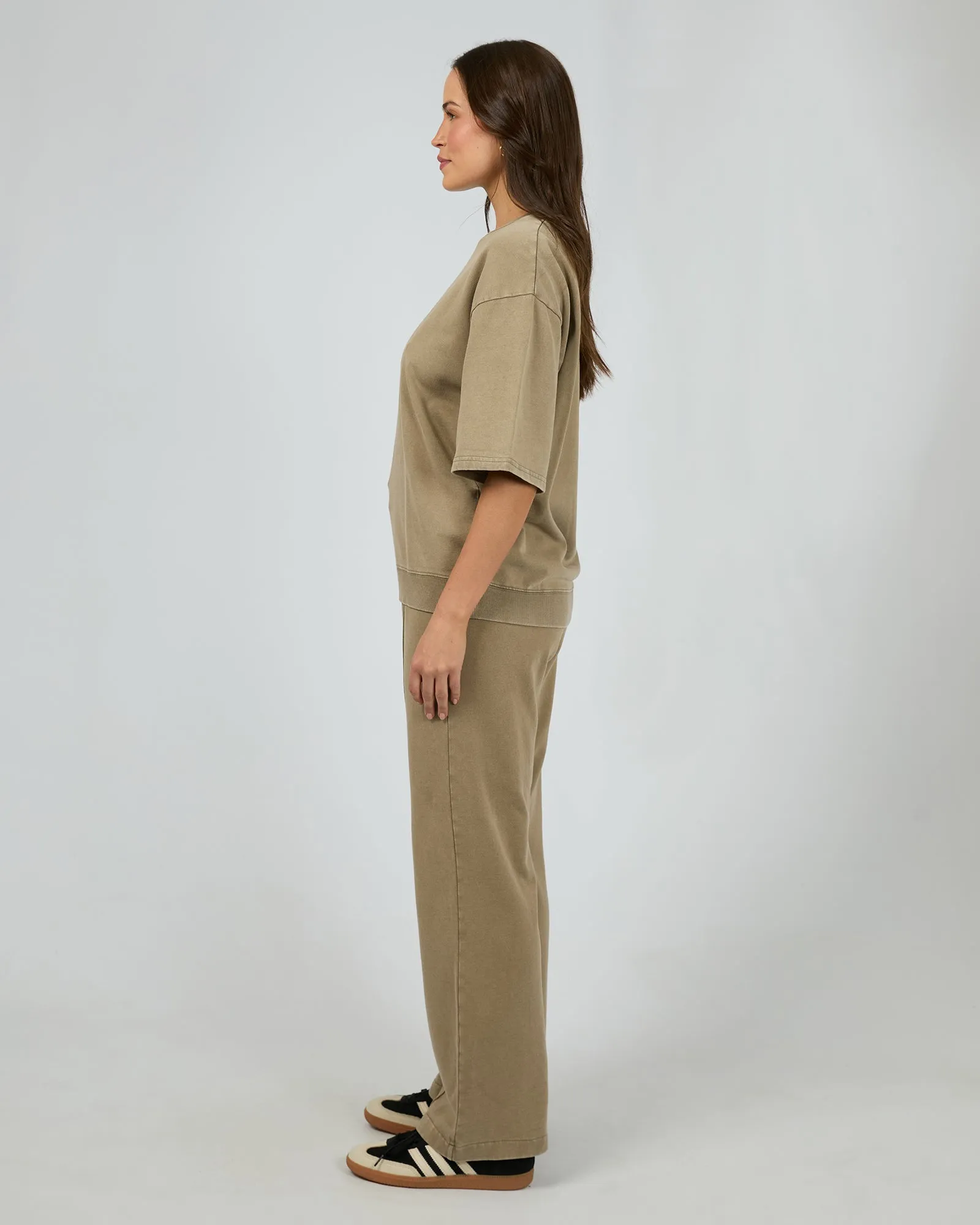 Nara Fleece Tee Olive