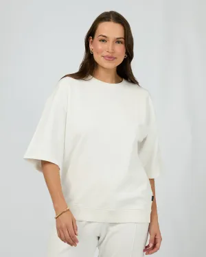 Nara Fleece Tee Vintage White